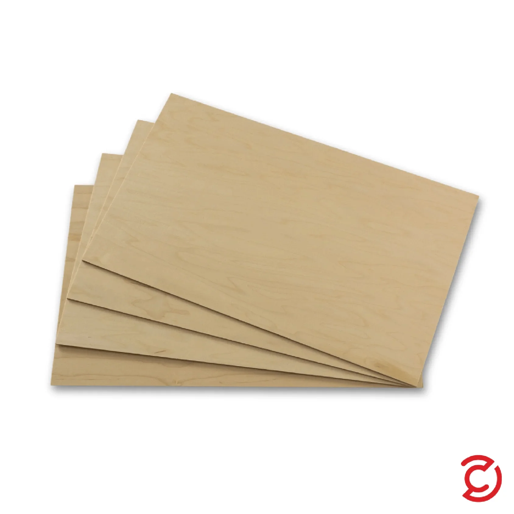 1/4" Prefinished Maple Plywood Pack (Free Shipping)