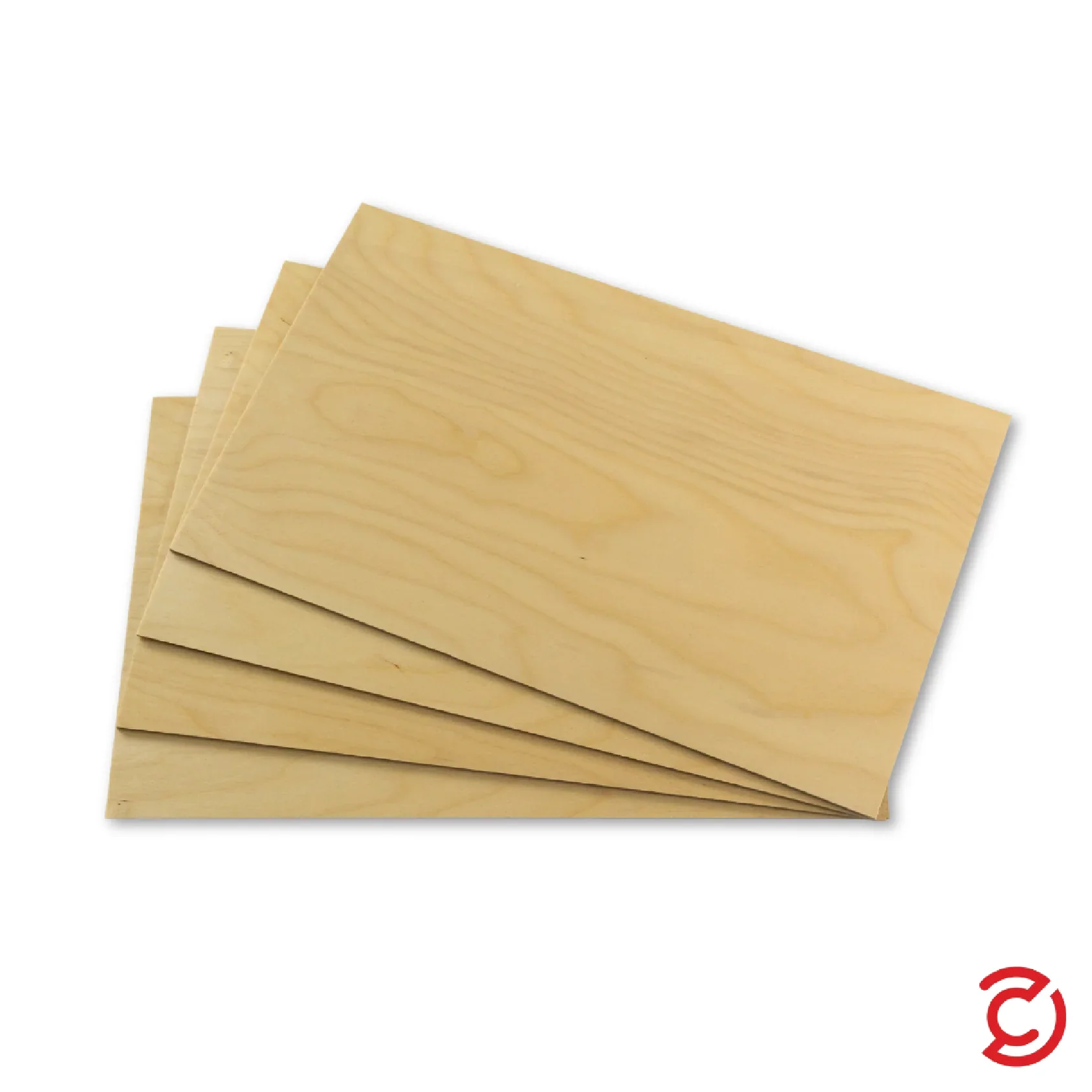 1/8" Prefinished Basswood PlyCore Plywood Pack (Free Shipping)