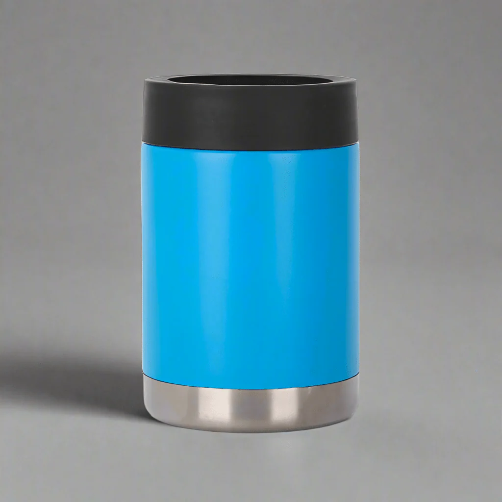 12oz Can Cooler - Sky Blue