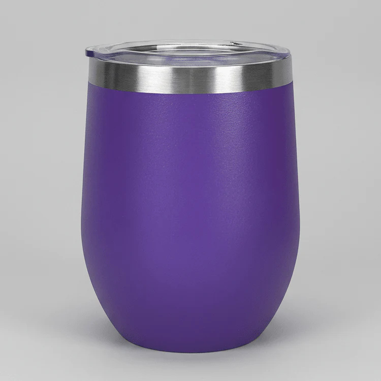 12oz Wine Tumbler - Purple