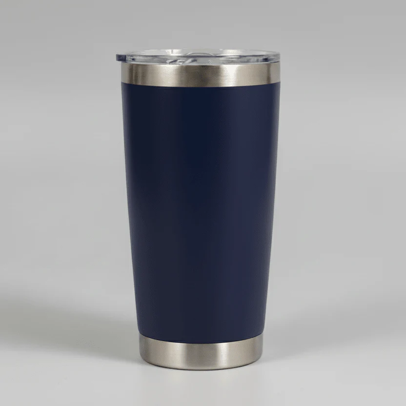 20oz Ceramic Lined Tumbler - Navy - Image 2