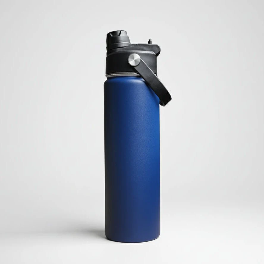 22oz Sports Water Bottle - Blue