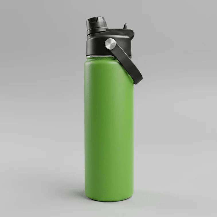 22oz Sports Water Bottle - Fruit Green