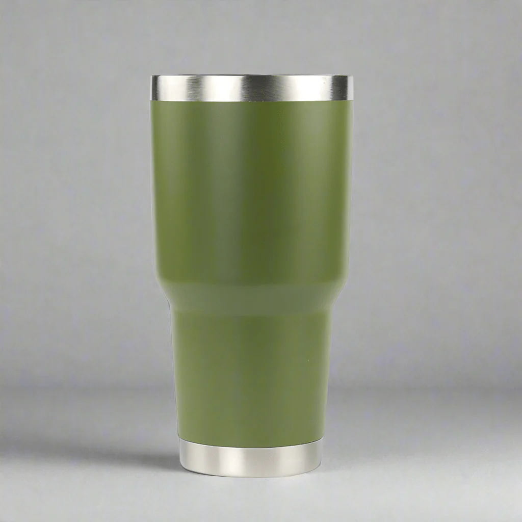 30oz Stainless Tumbler - Army Green