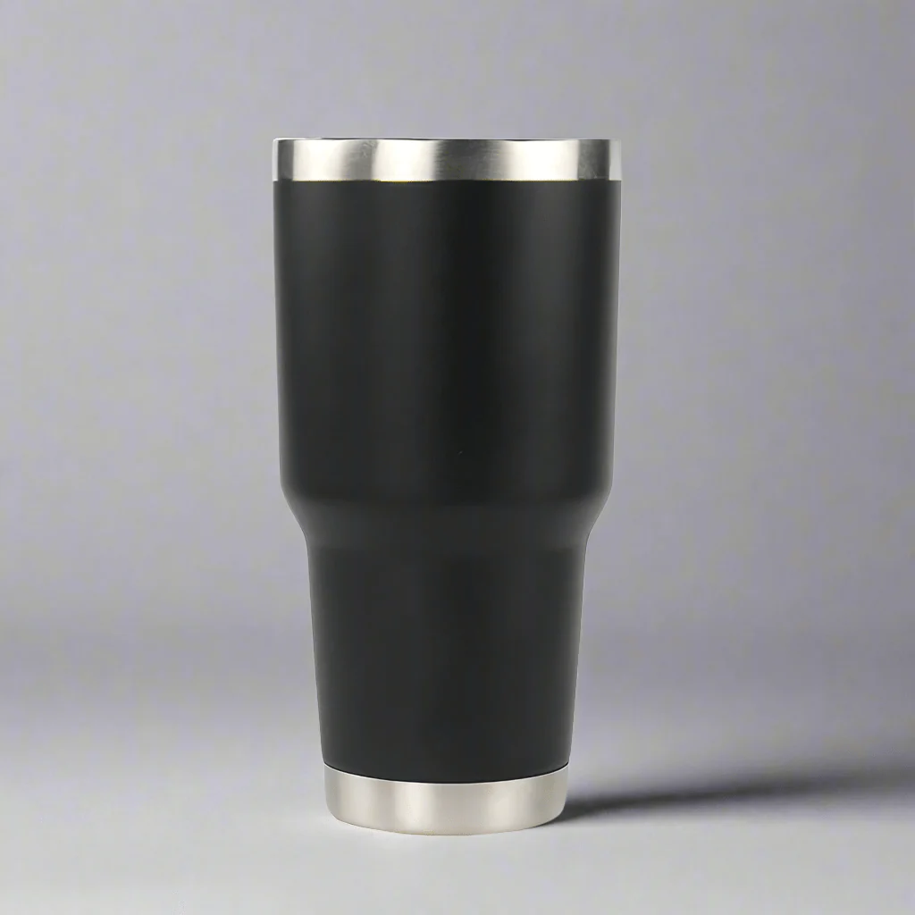 30oz Stainless Tumbler - Black