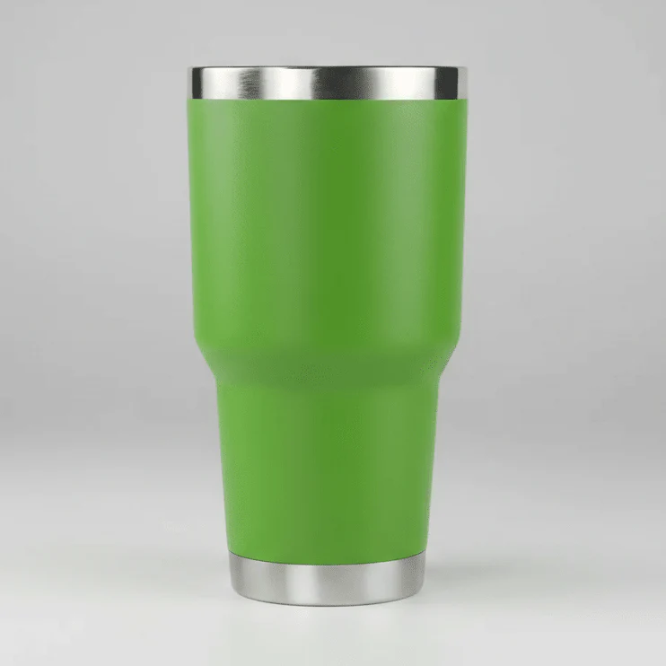 30oz Stainless Tumbler - Fruit Green