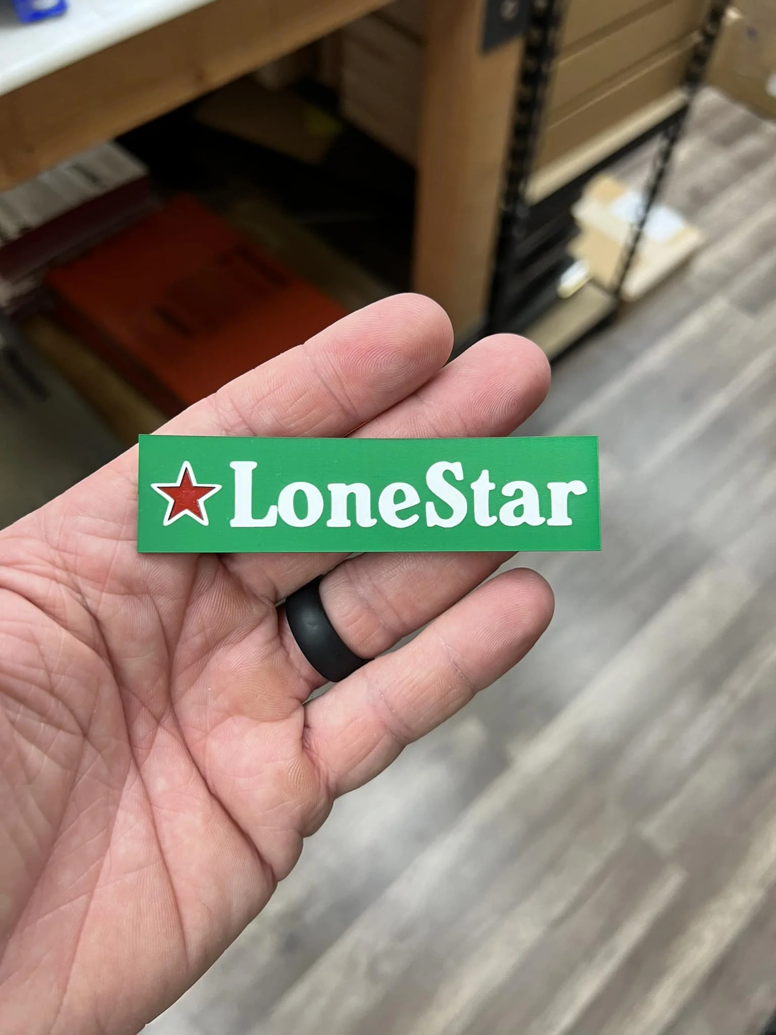 Acrylic: White / Green / Red TriLayer Durra-Bull™ Laserable Panels (12"x24") - Image 4