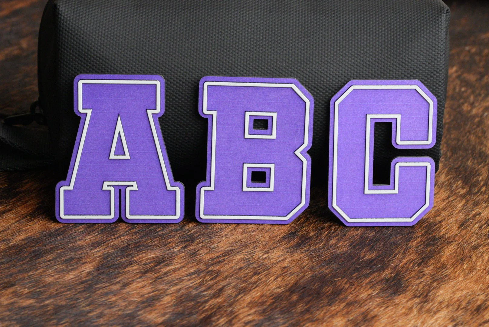 Varsity Style Alphabet & Numbers - UV Texture Build - Image 10