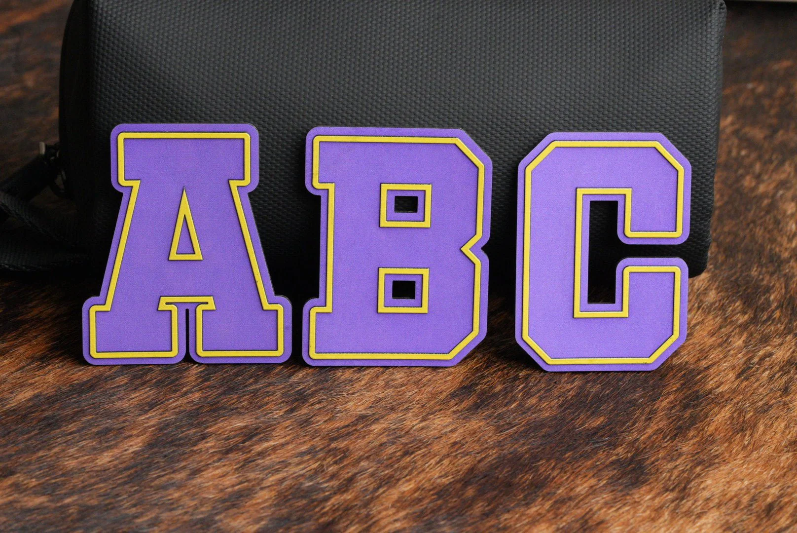Varsity Style Alphabet & Numbers - UV Texture Build - Image 11