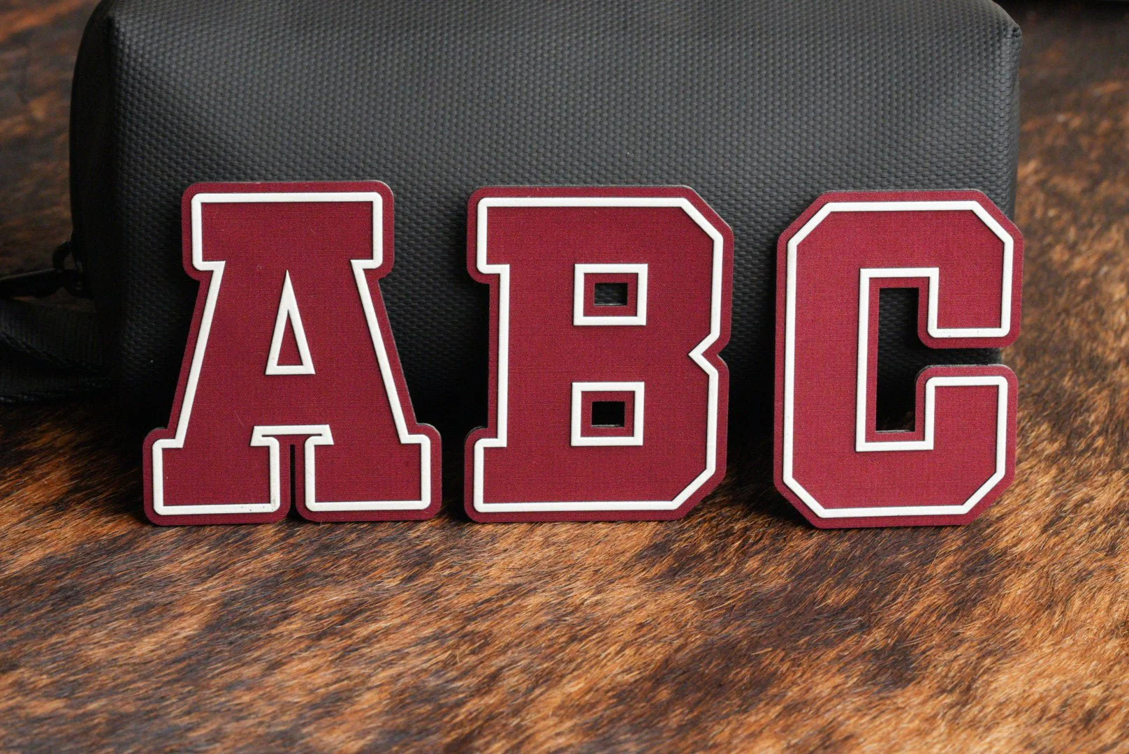 Varsity Style Alphabet & Numbers - UV Texture Build - Image 12