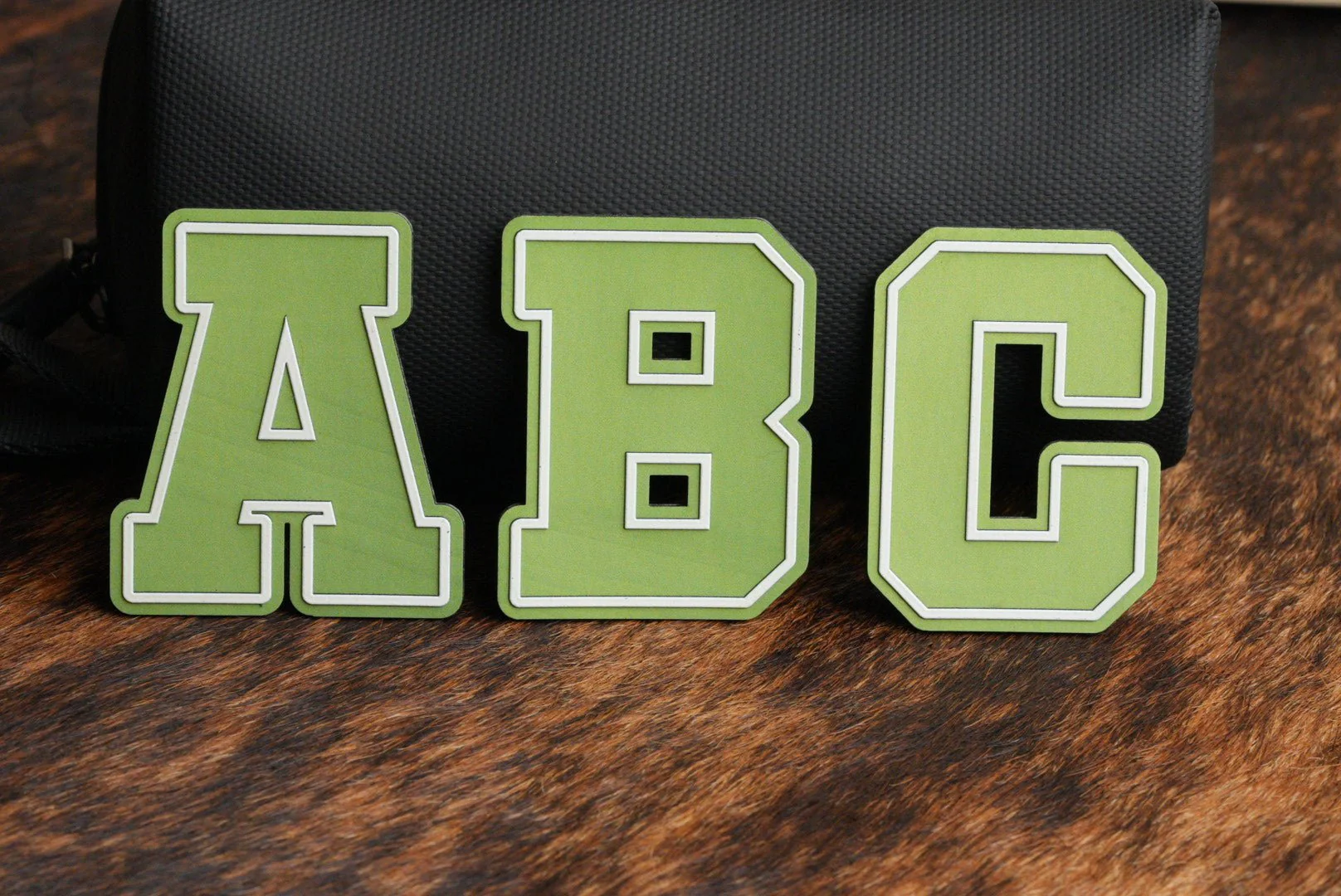 Varsity Style Alphabet & Numbers - UV Texture Build - Image 14