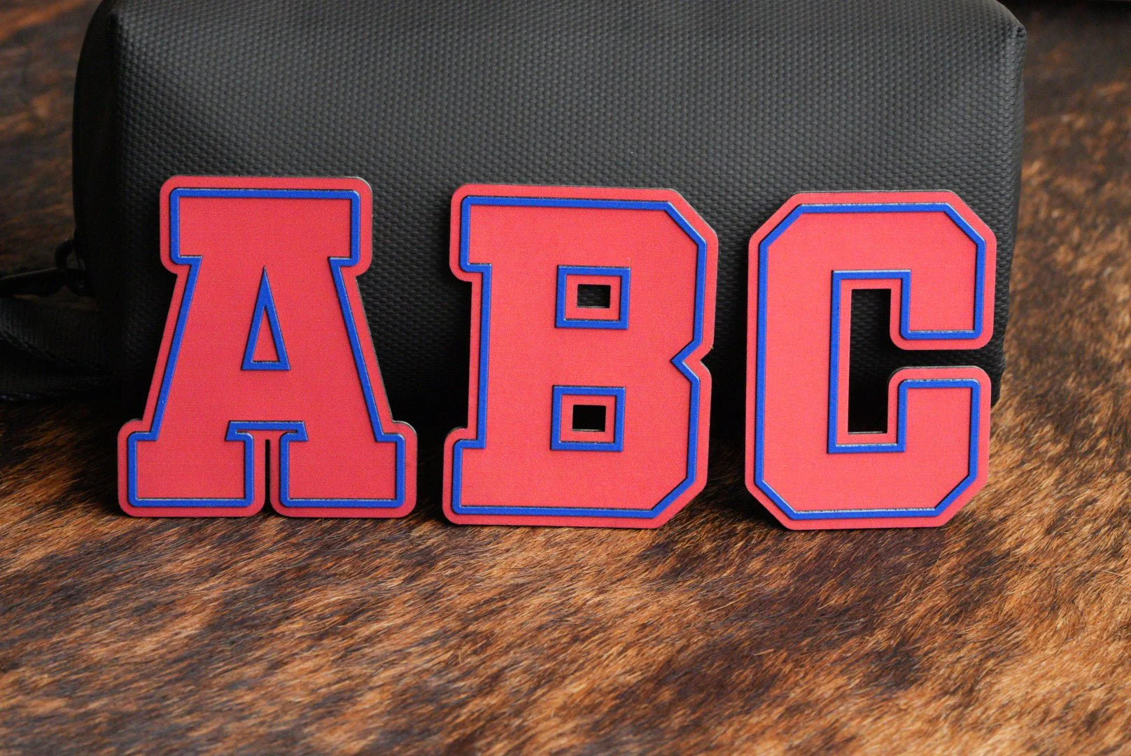Varsity Style Alphabet & Numbers - UV Texture Build - Image 3