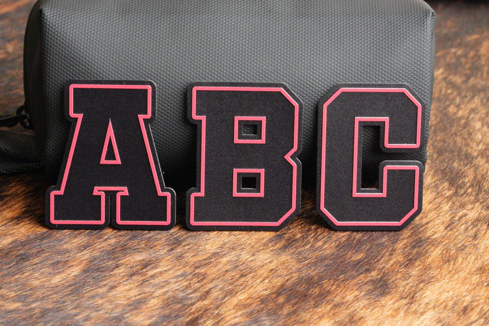 Varsity Style Alphabet & Numbers - UV Texture Build - Image 4