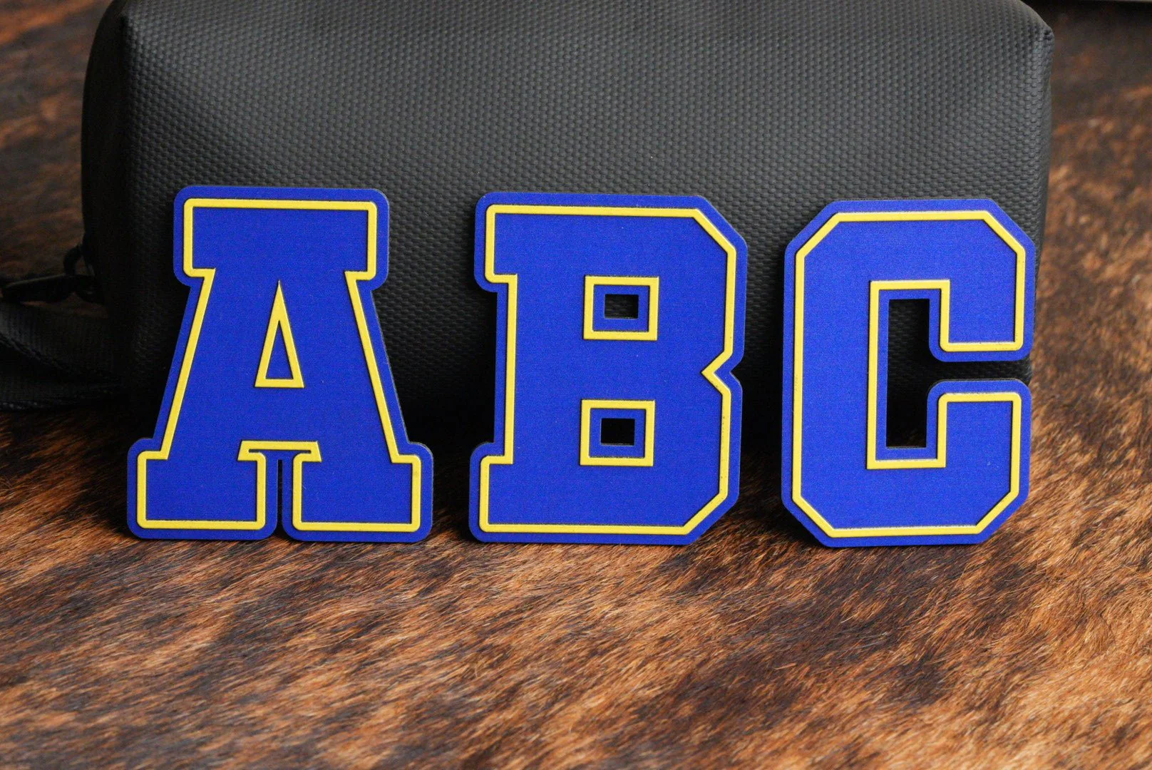 Varsity Style Alphabet & Numbers - UV Texture Build - Image 7
