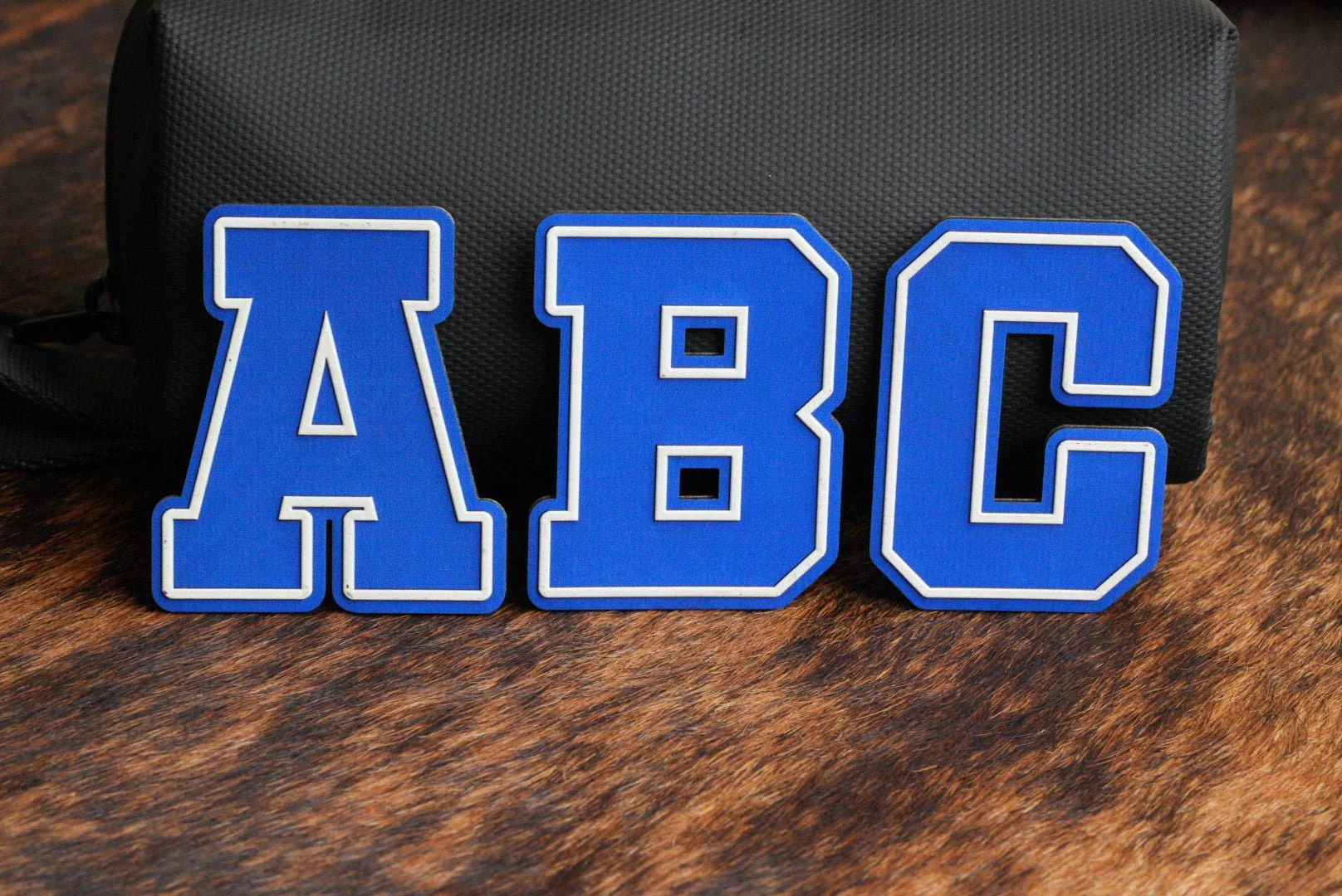 Varsity Style Alphabet & Numbers - UV Texture Build - Image 8