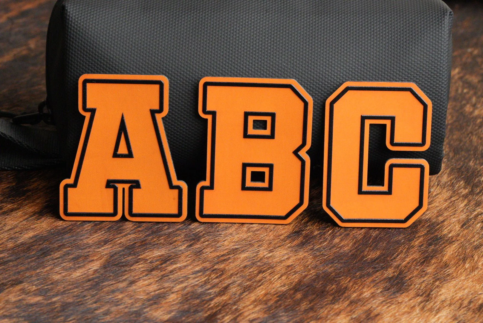 Varsity Style Alphabet & Numbers - UV Texture Build - Image 9