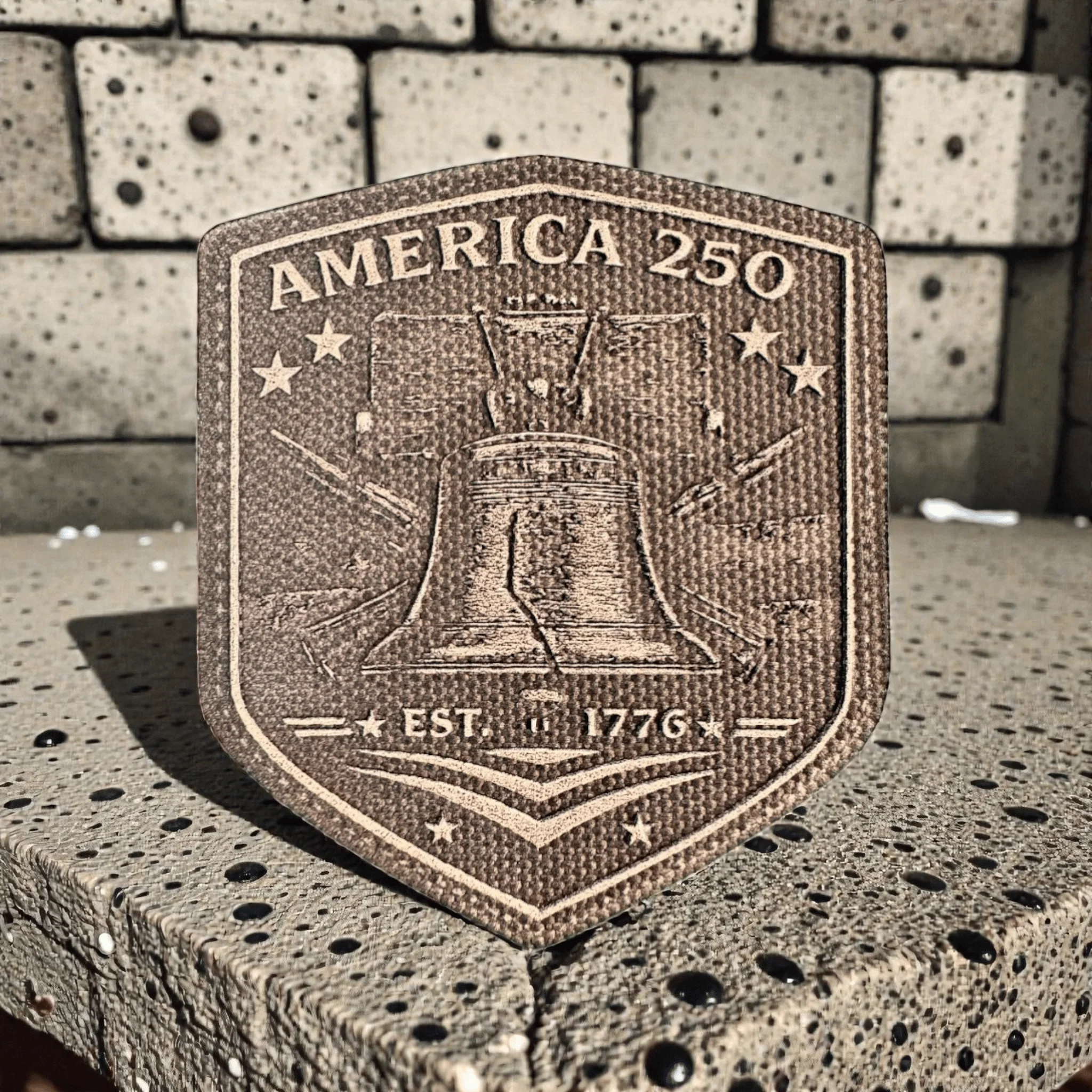 America 250 Anniversary Textured UV Printed Patch Collection (1776–2026) - Image 2