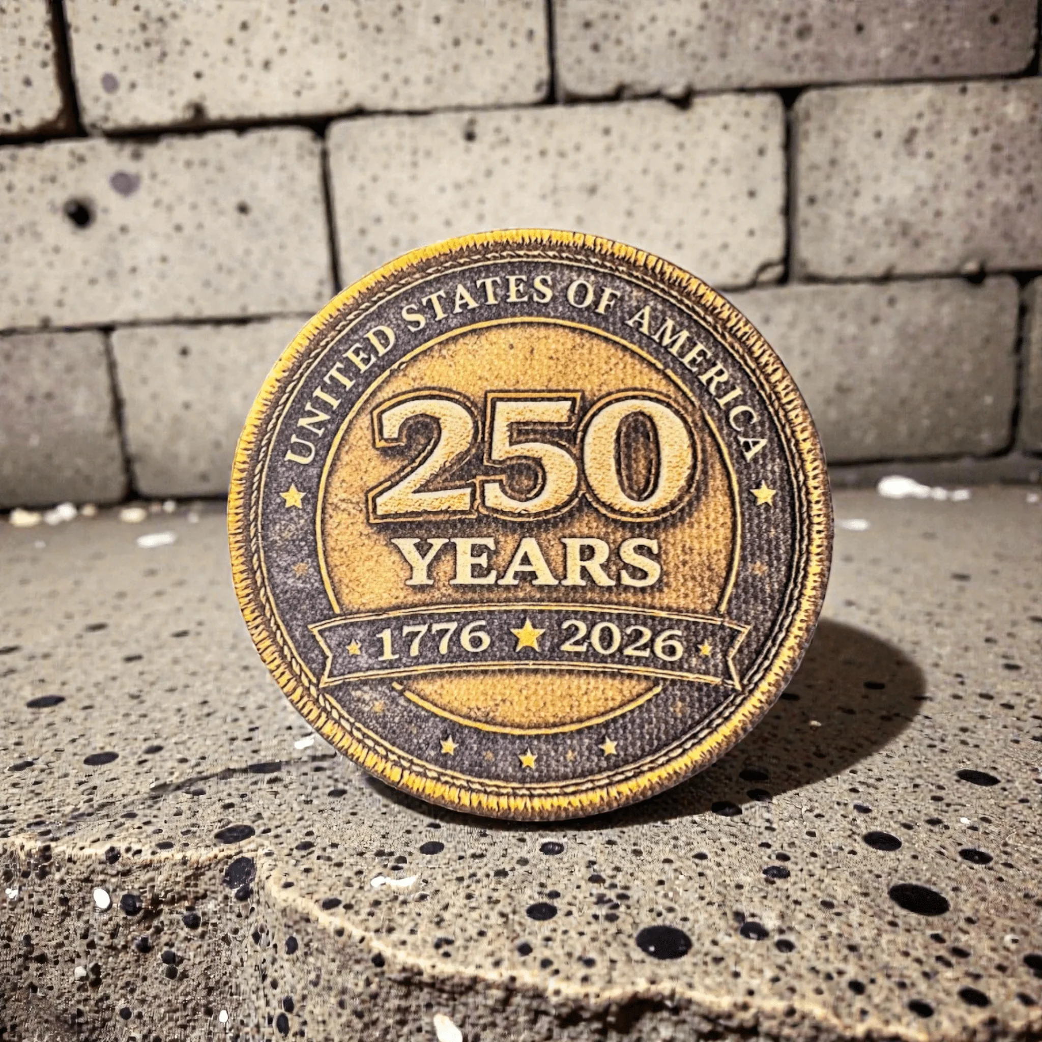 America 250 Anniversary Textured UV Printed Patch Collection (1776–2026) - Image 3