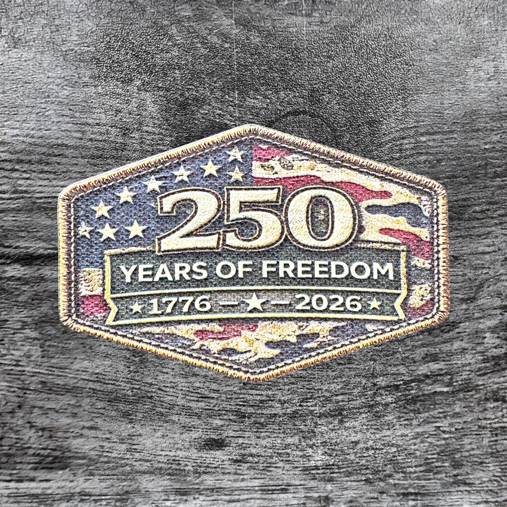 America 250 Anniversary Textured UV Printed Patch Collection (1776–2026) - Image 6