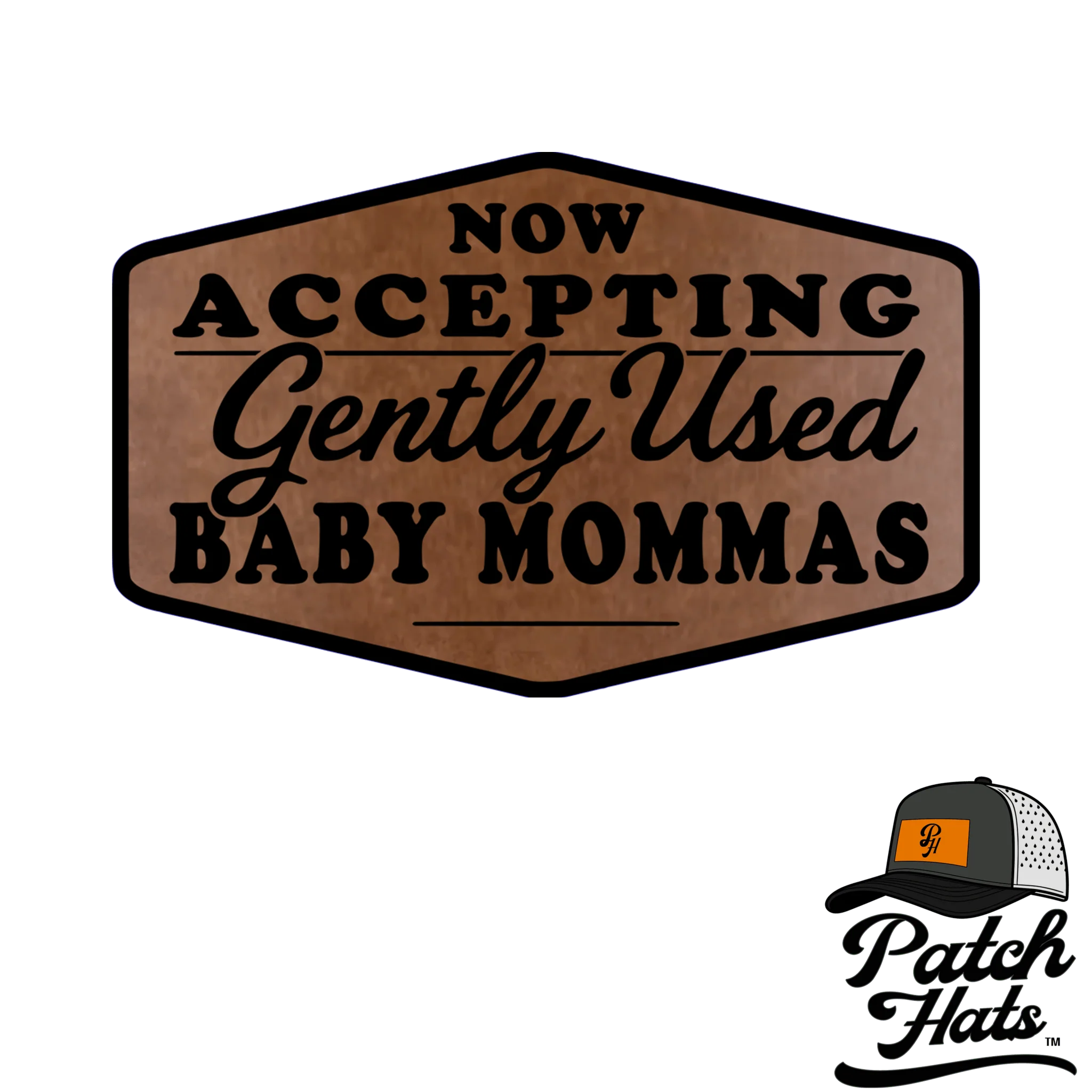 Baby Momma Leatherette Patch - Image 15