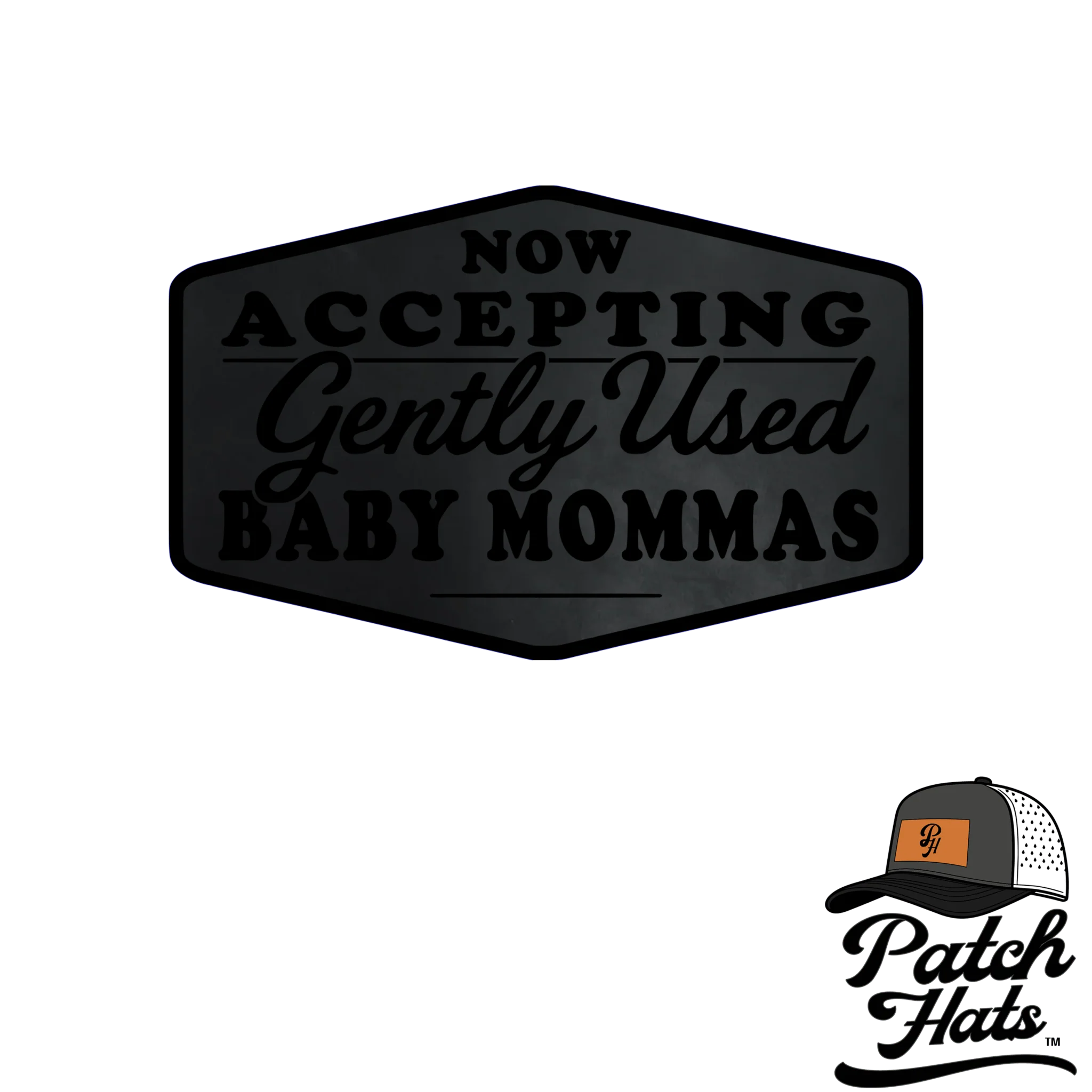 Baby Momma Leatherette Patch - Image 2