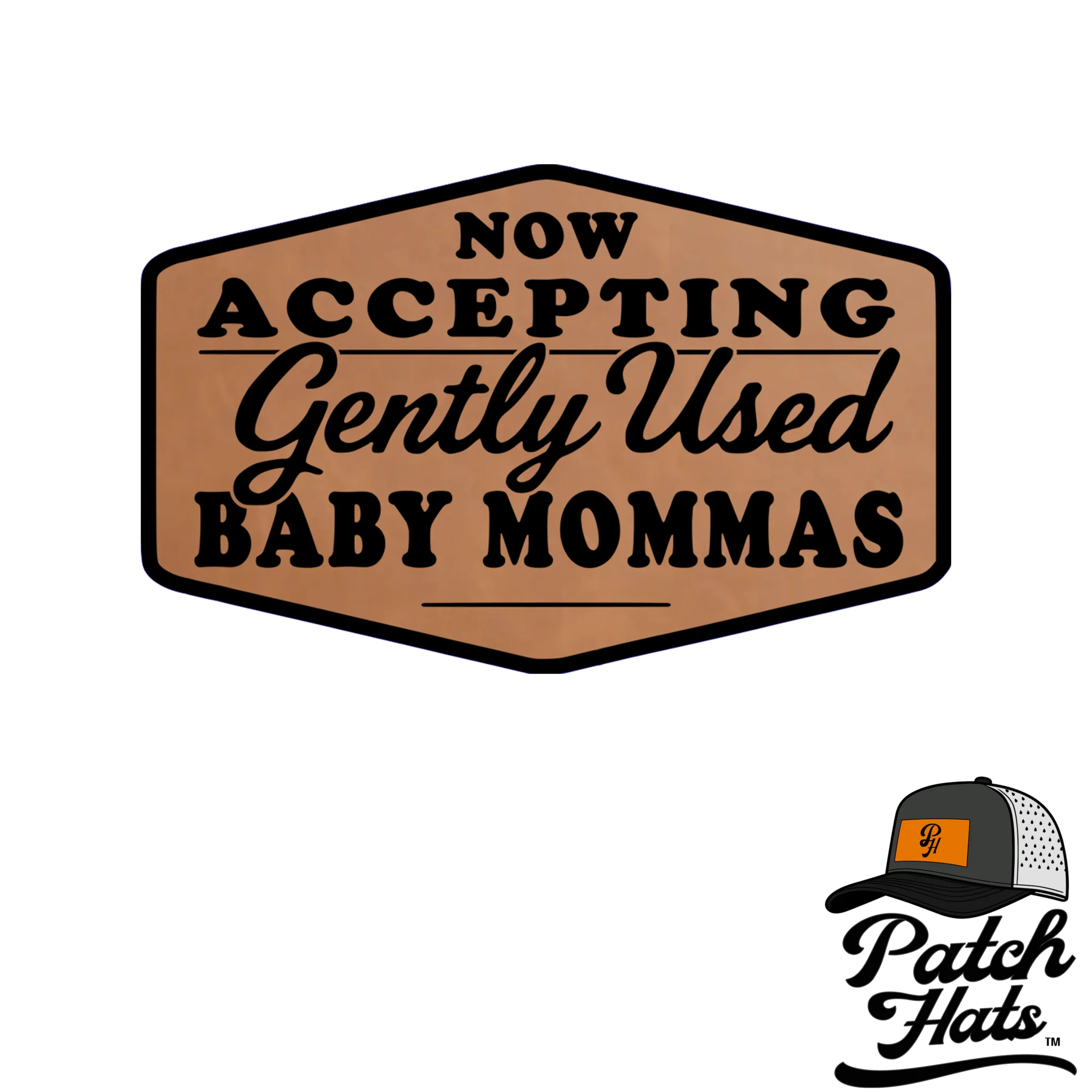 Baby Momma Leatherette Patch - Image 8
