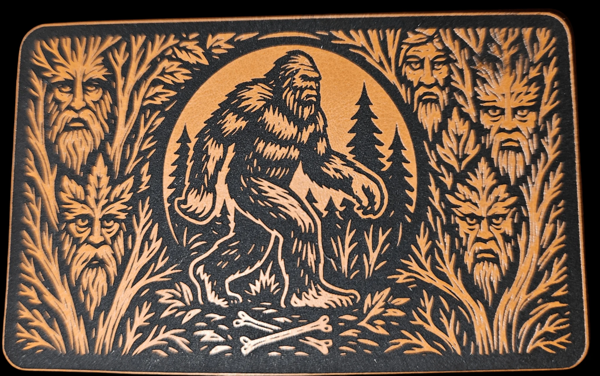 Bigfoot Hidden Faces/Tree Roots