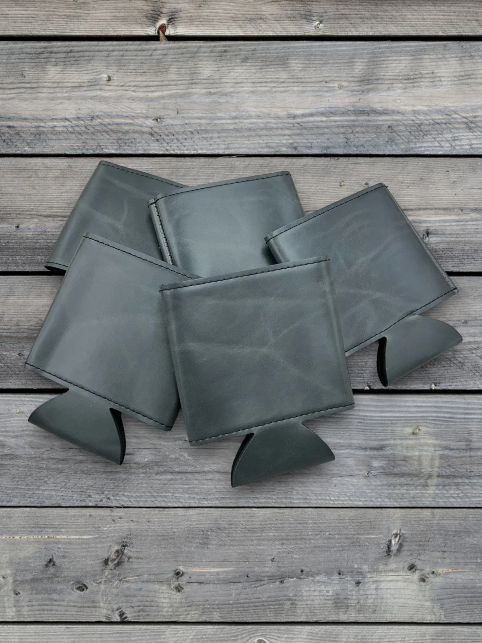 Heritage Collection: Charcoal Durra-Bull Premium Leatherette® Sheets (12x24) - Image 6
