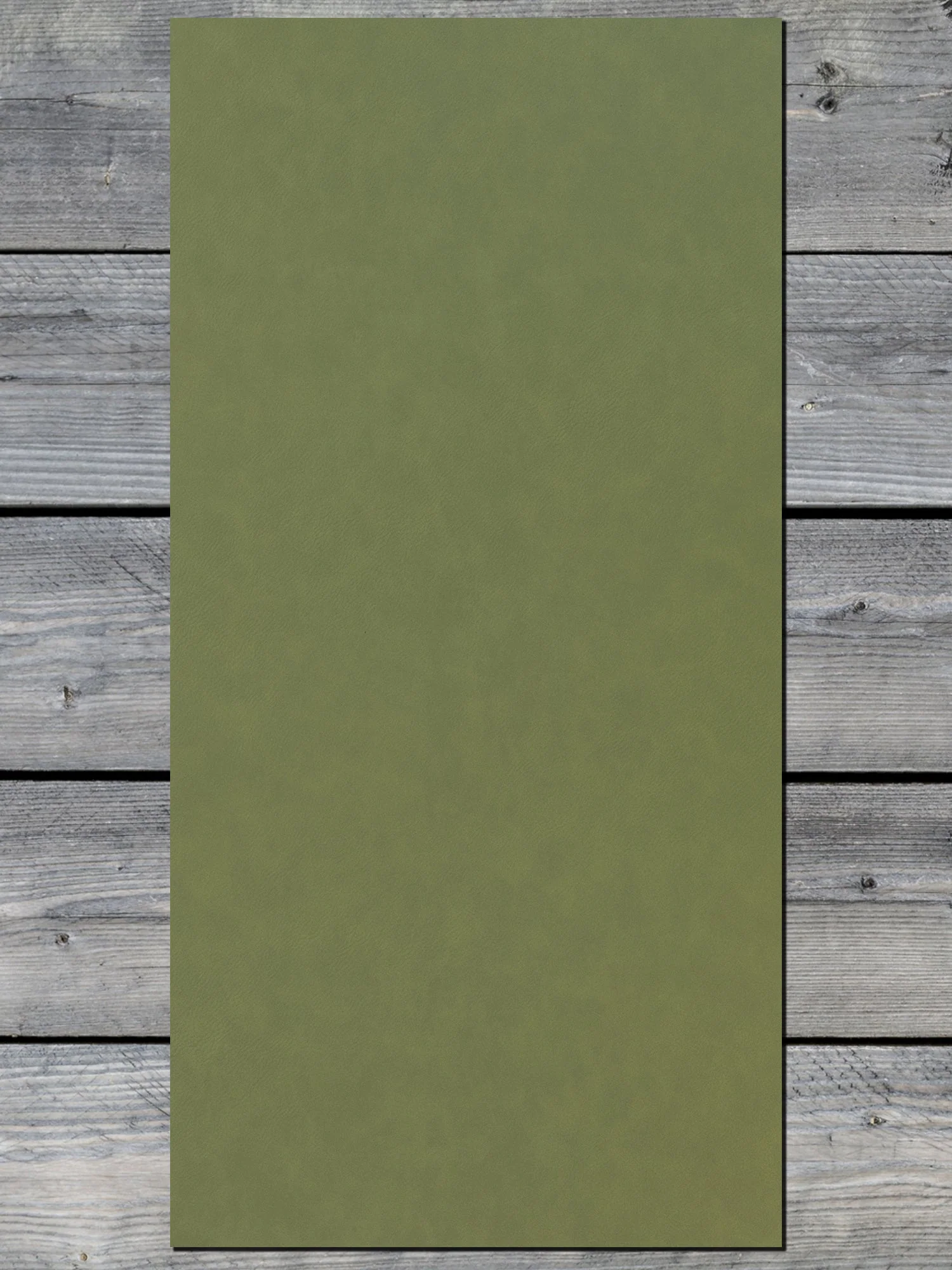 OD Green / Black Durra-Bull Premium Leatherette® Sheets (12x24) - Image 3