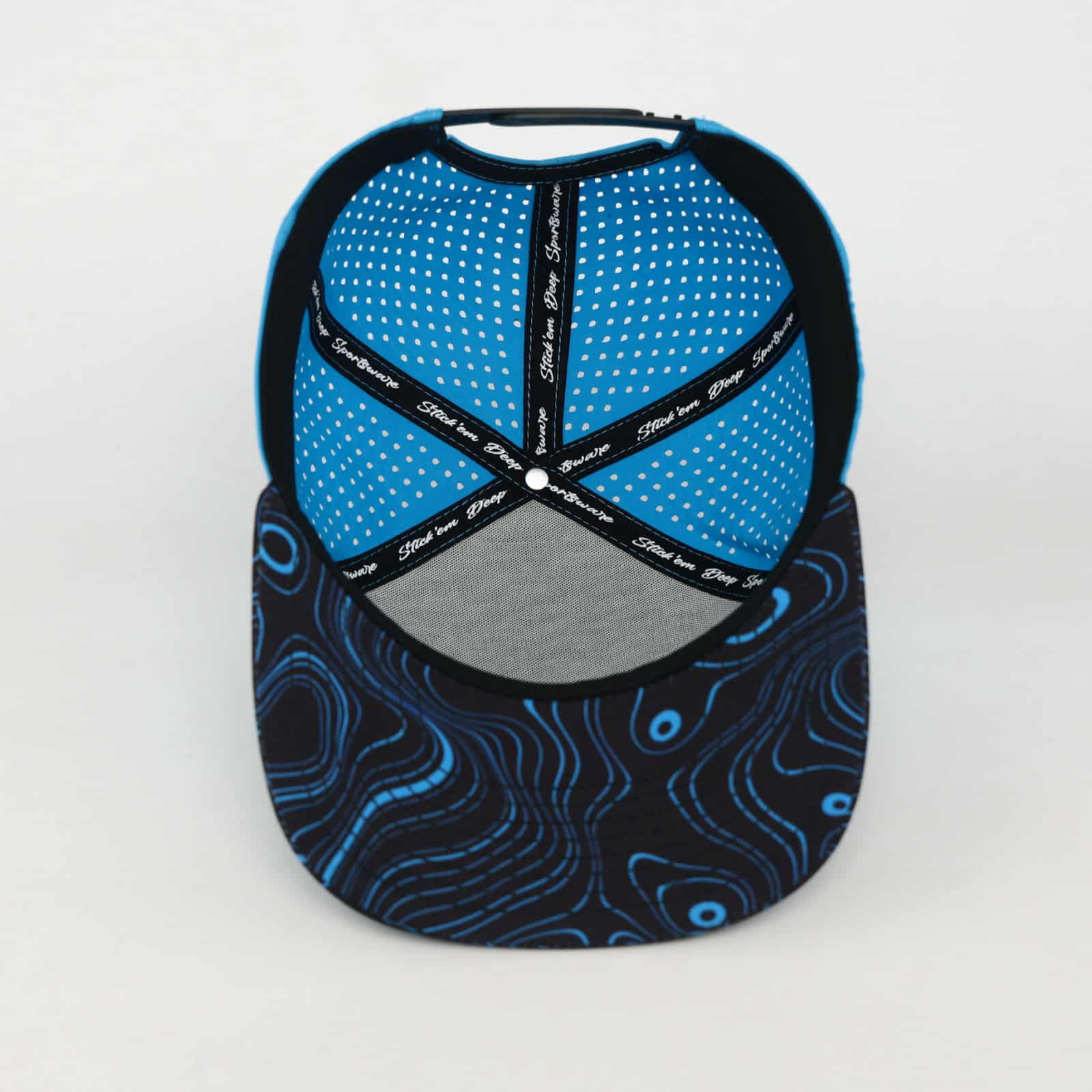 blue front with topo top and bill with blue back - Image 2