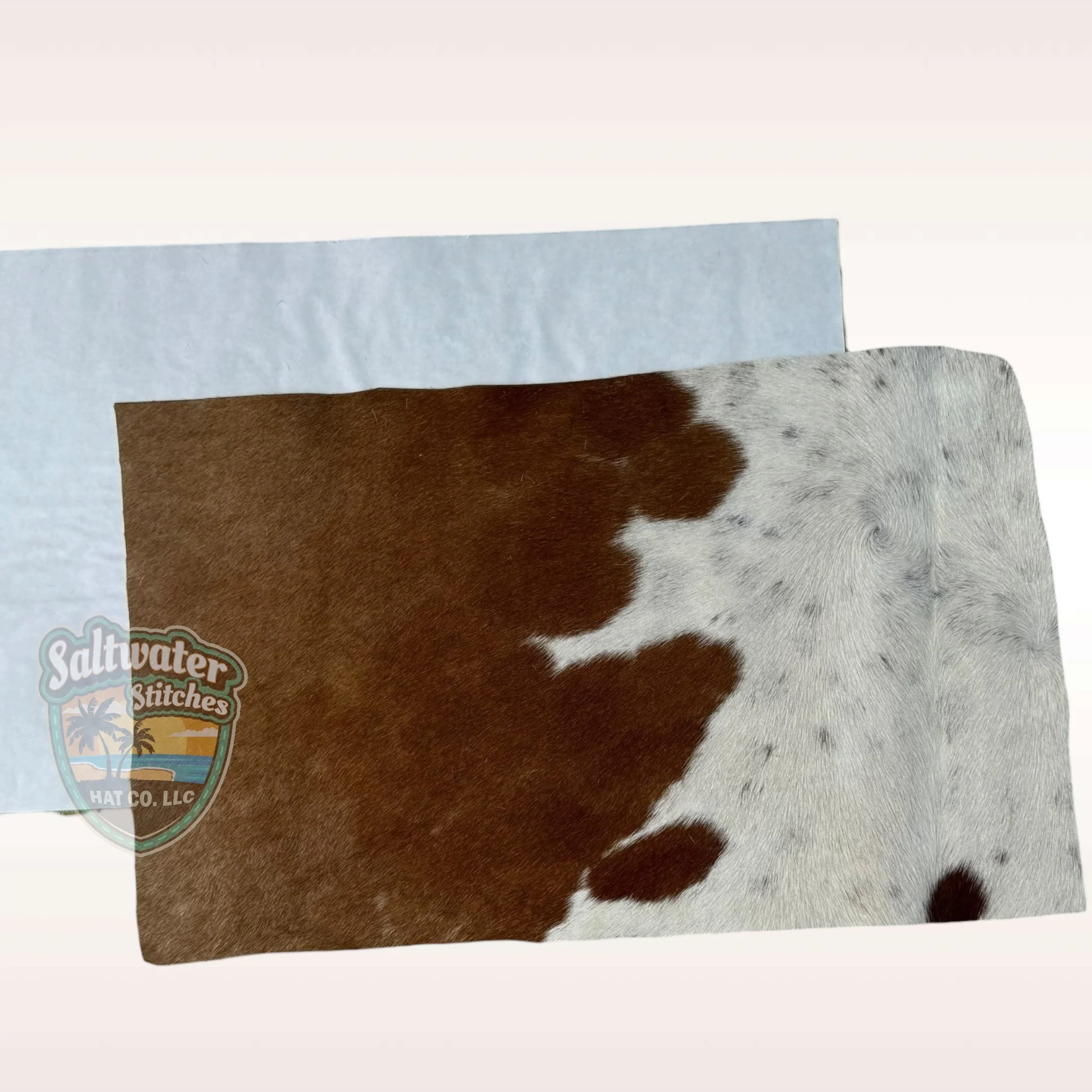 Brown & White Cowhide Panel - Image 6