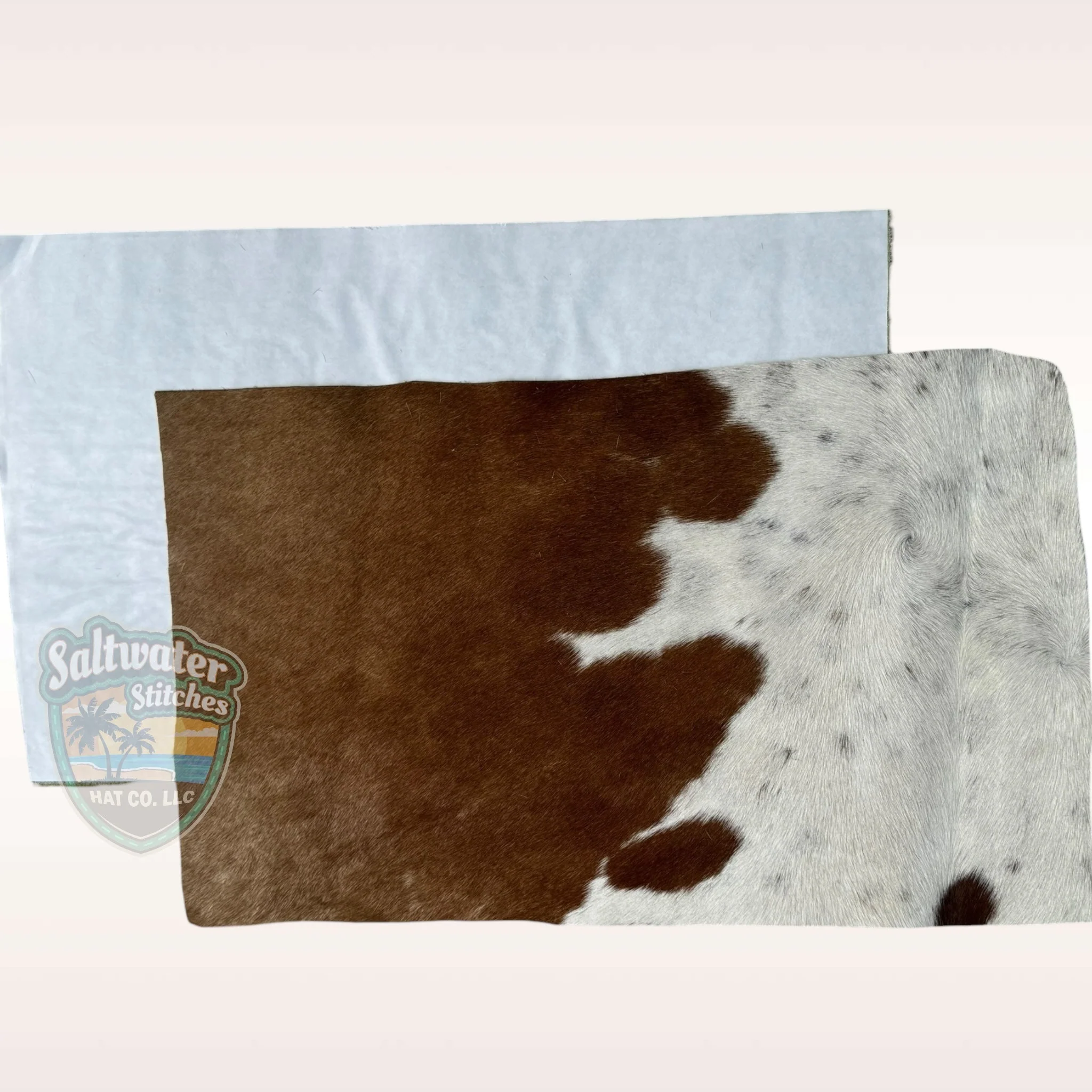 Brown & White Cowhide Panel - Image 7