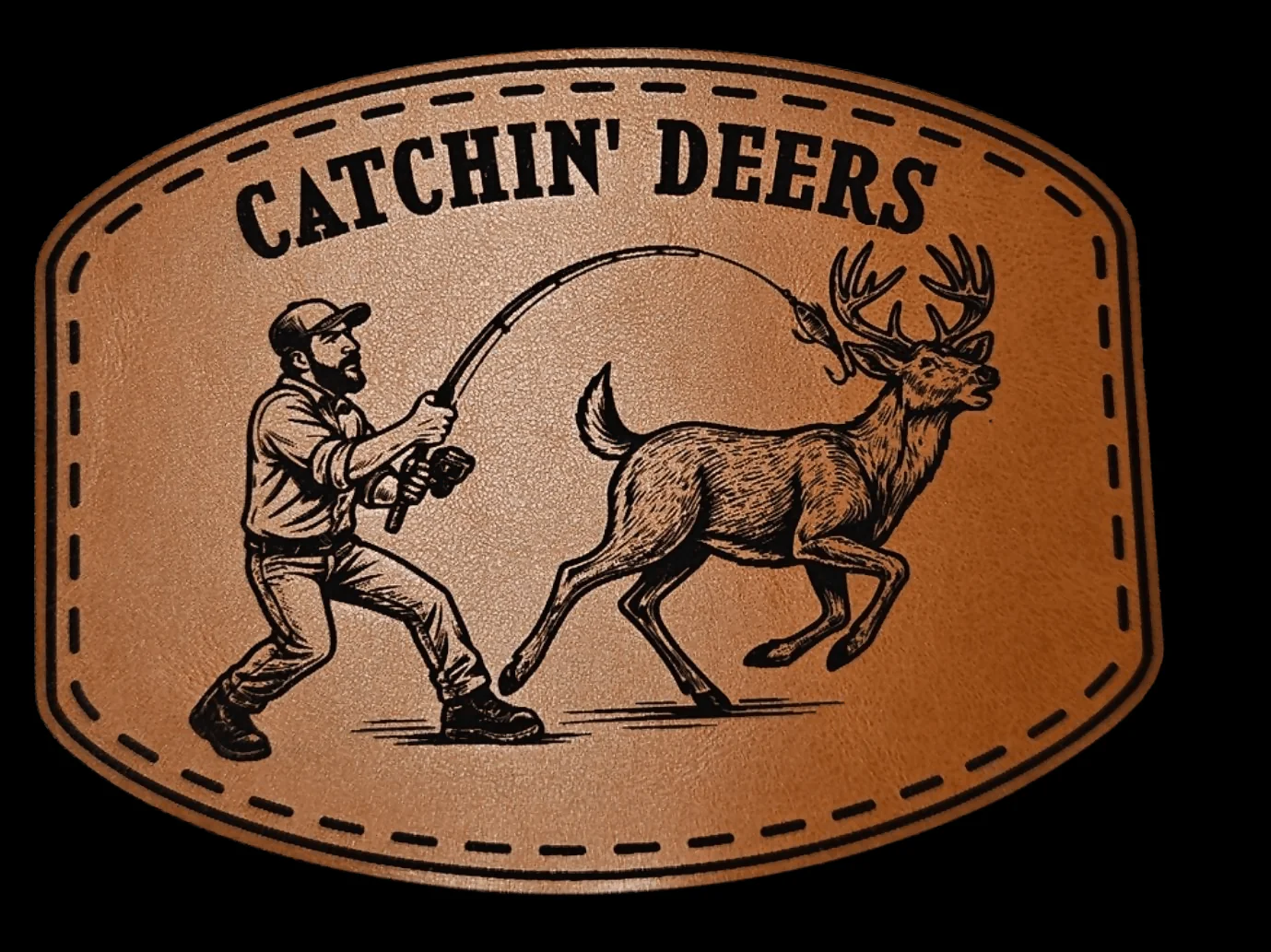 CATCHIN' DEERS Fishing Rod Version