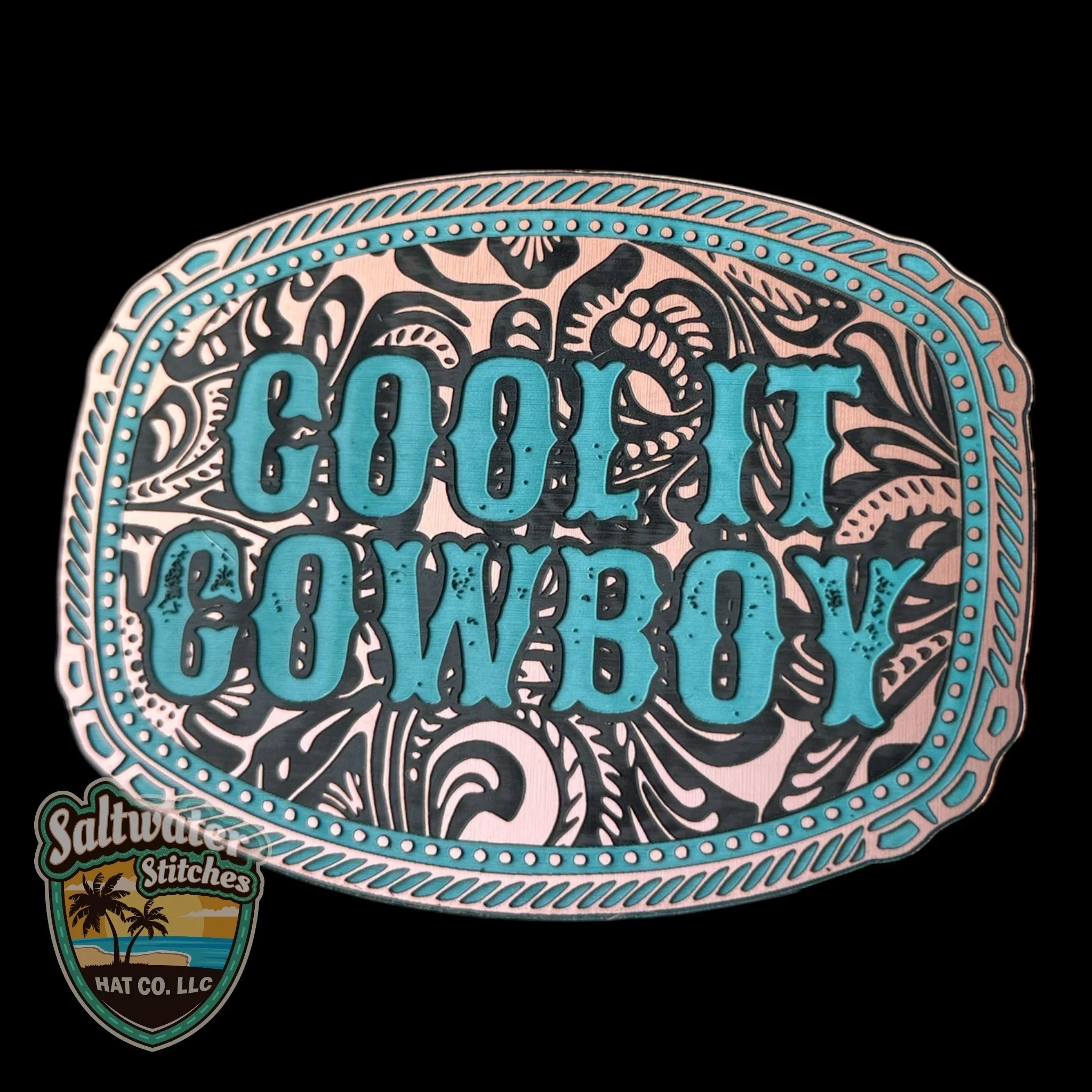 Cool It Cowboy trilayer acrylic - Image 5