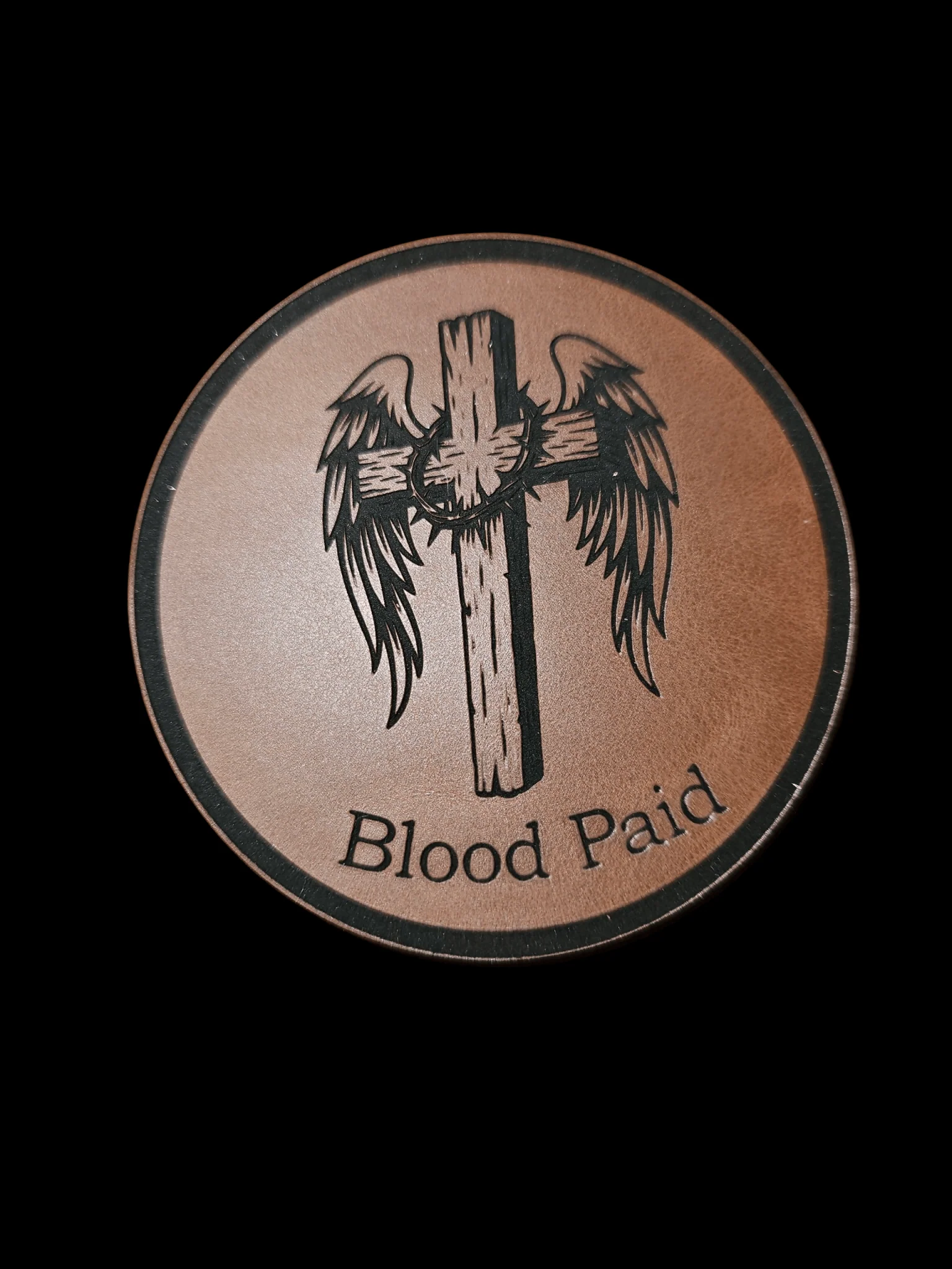Cross With Angel Wings/Crown