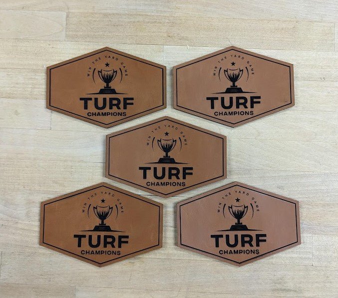 Engraved Heritage Leatherette Patches. - Image 4