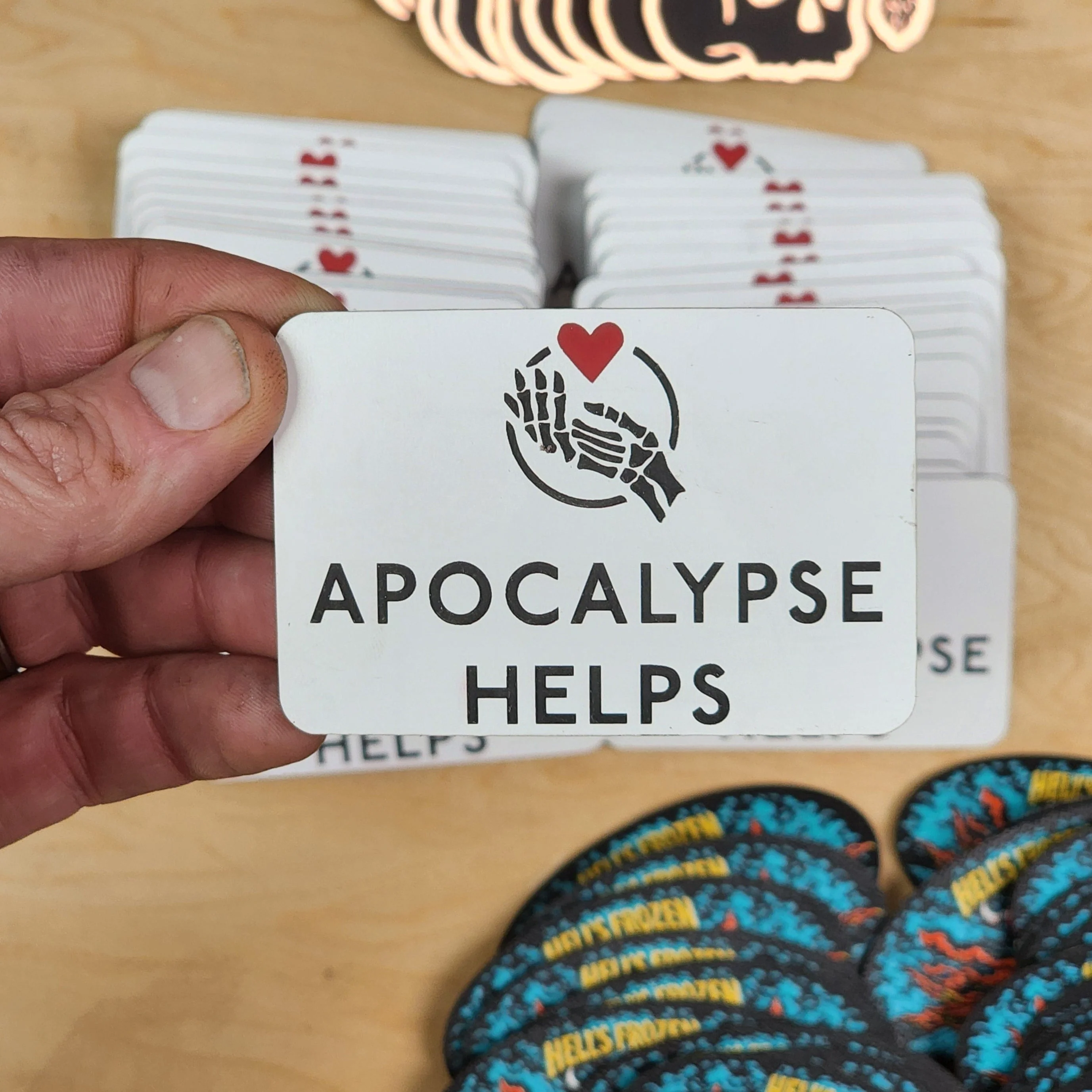 Custom Laser Engraved Leatherette Patches - Wholesale Packages - MR01 - Image 6