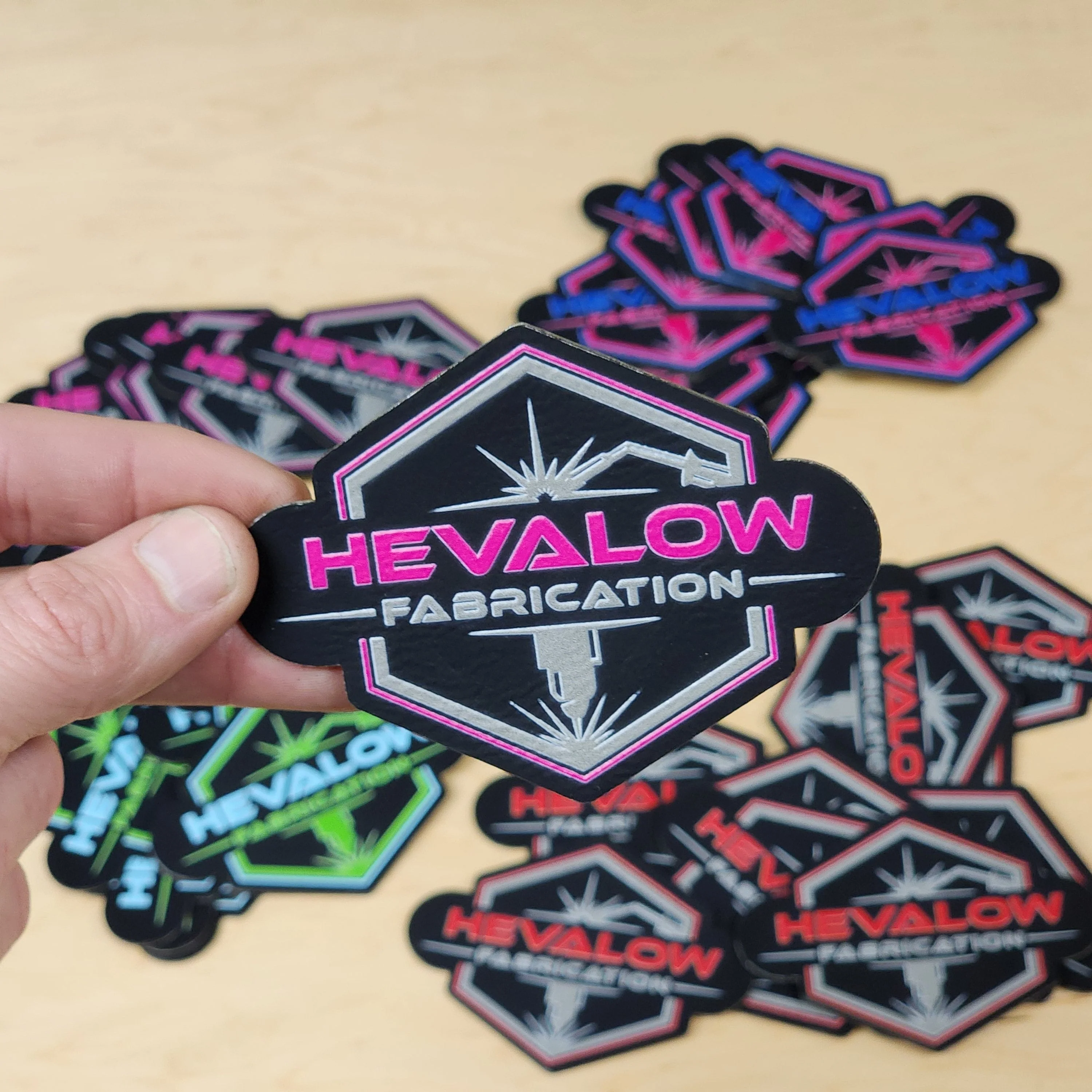 Custom UV Printed Leatherette Patches - Wholesale Packages - MR01 - Image 13