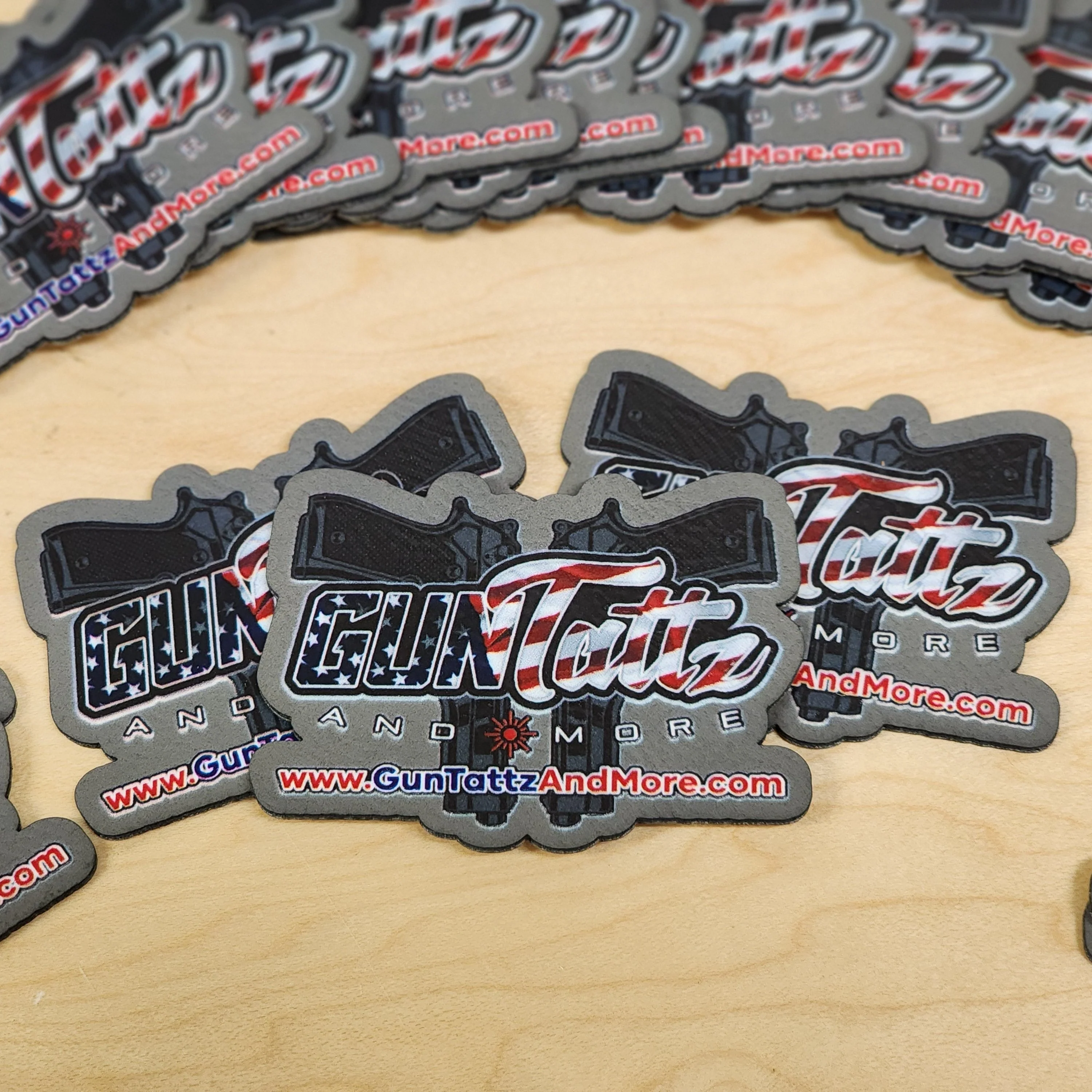 Custom UV Printed Leatherette Patches - Wholesale Packages - MR01 - Image 16