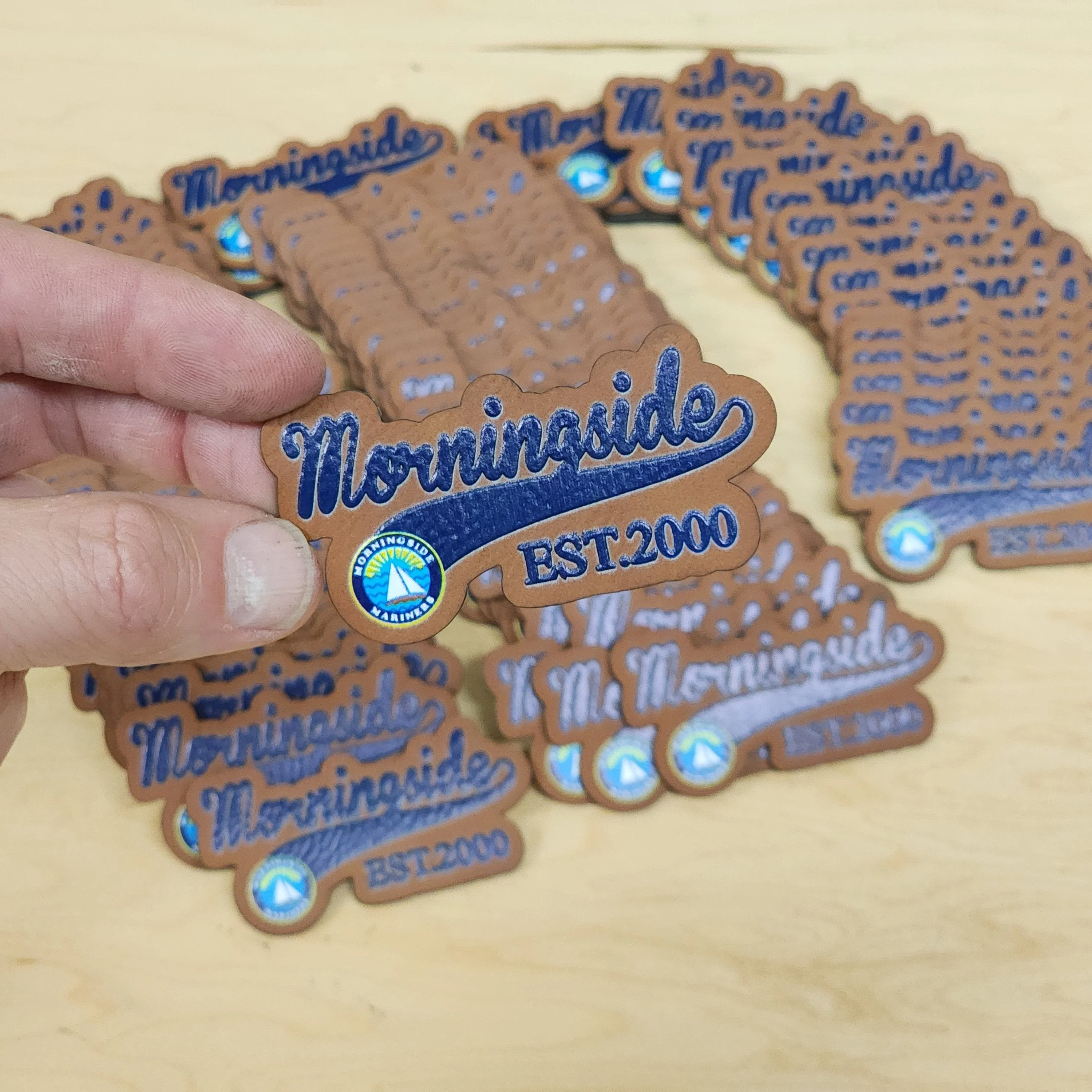 Custom UV Printed Leatherette Patches - Wholesale Packages - MR01 - Image 17