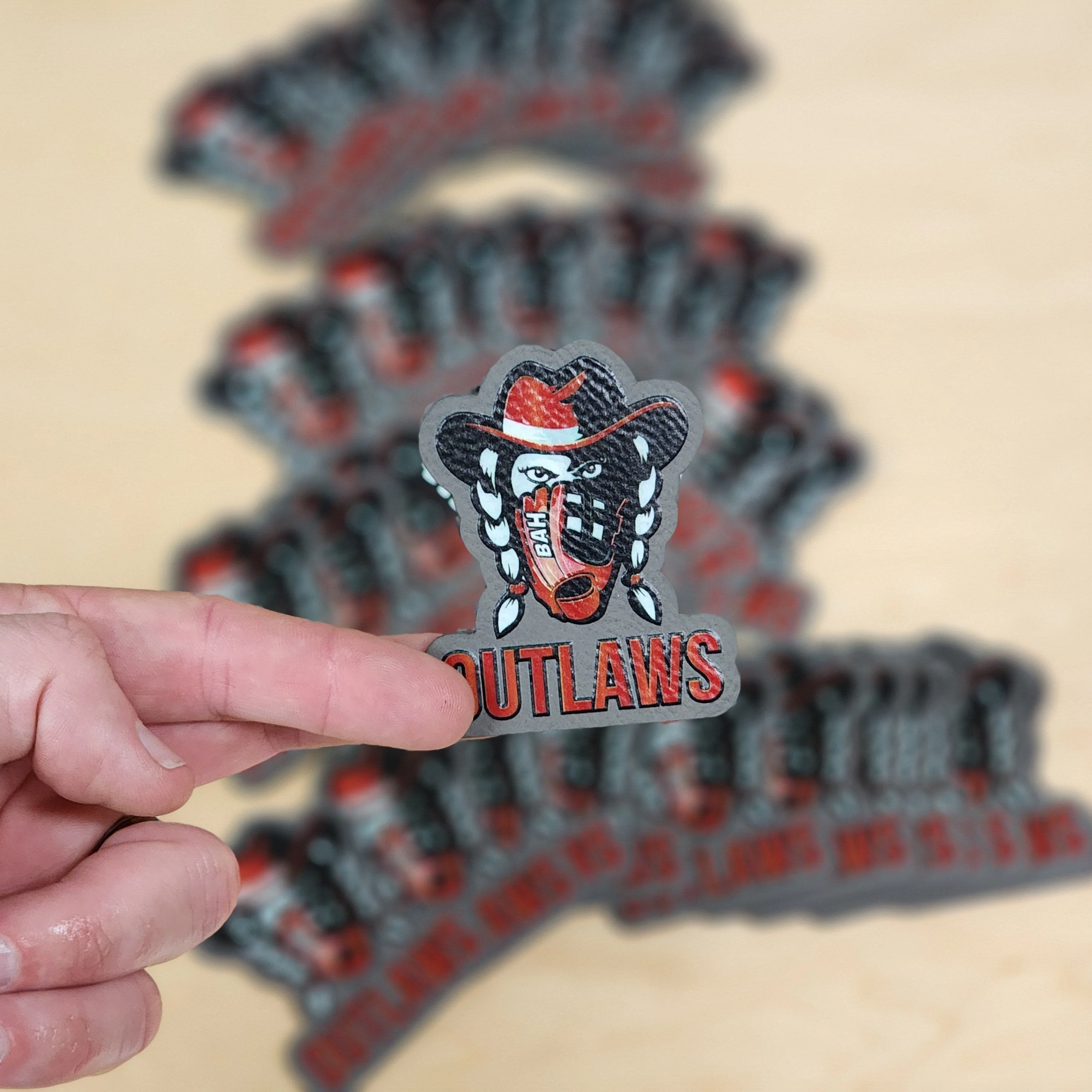Custom UV Printed Leatherette Patches - Wholesale Packages - MR01 - Image 21