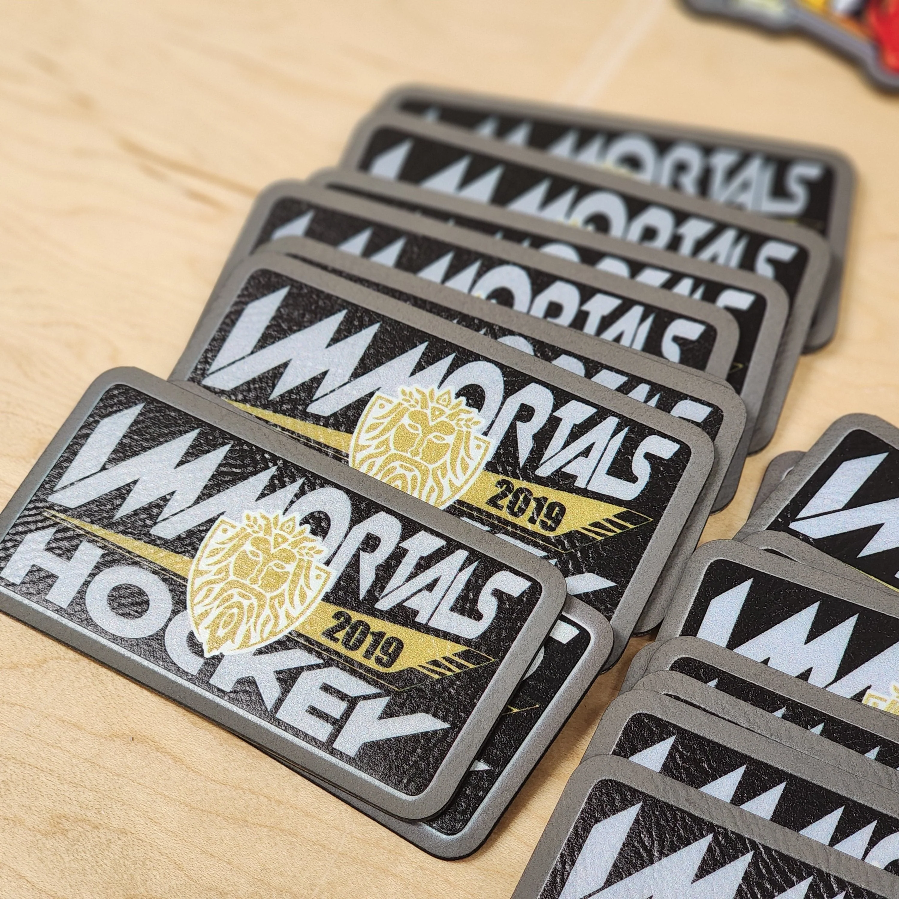 Custom UV Printed Leatherette Patches - Wholesale Packages - MR01 - Image 23