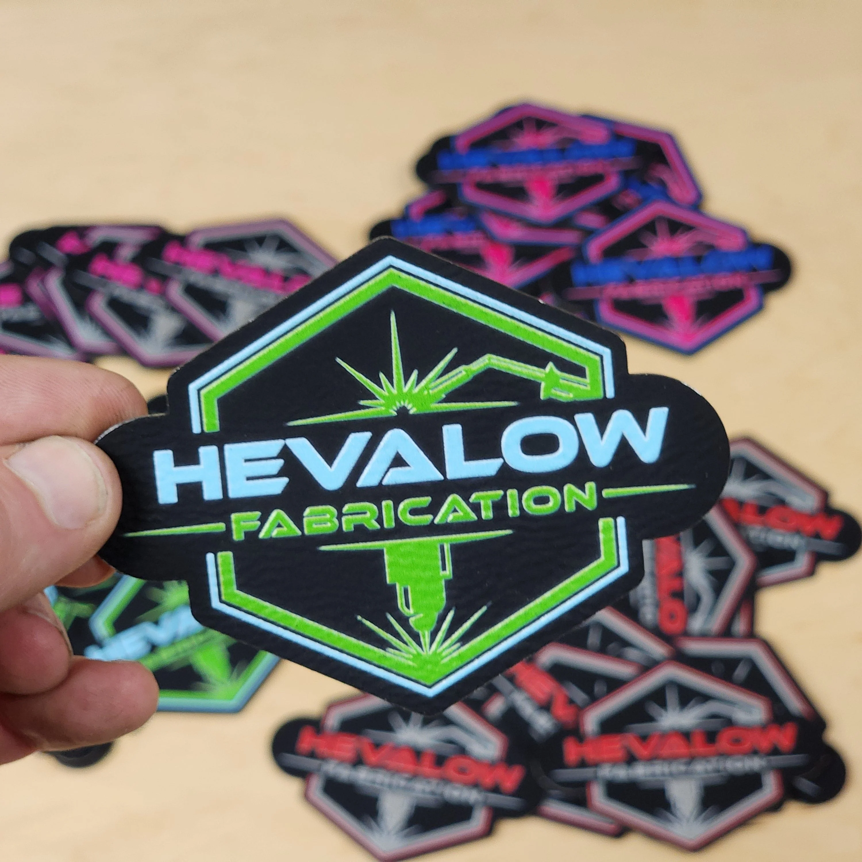 Custom UV Printed Leatherette Patches - Wholesale Packages - MR01 - Image 26