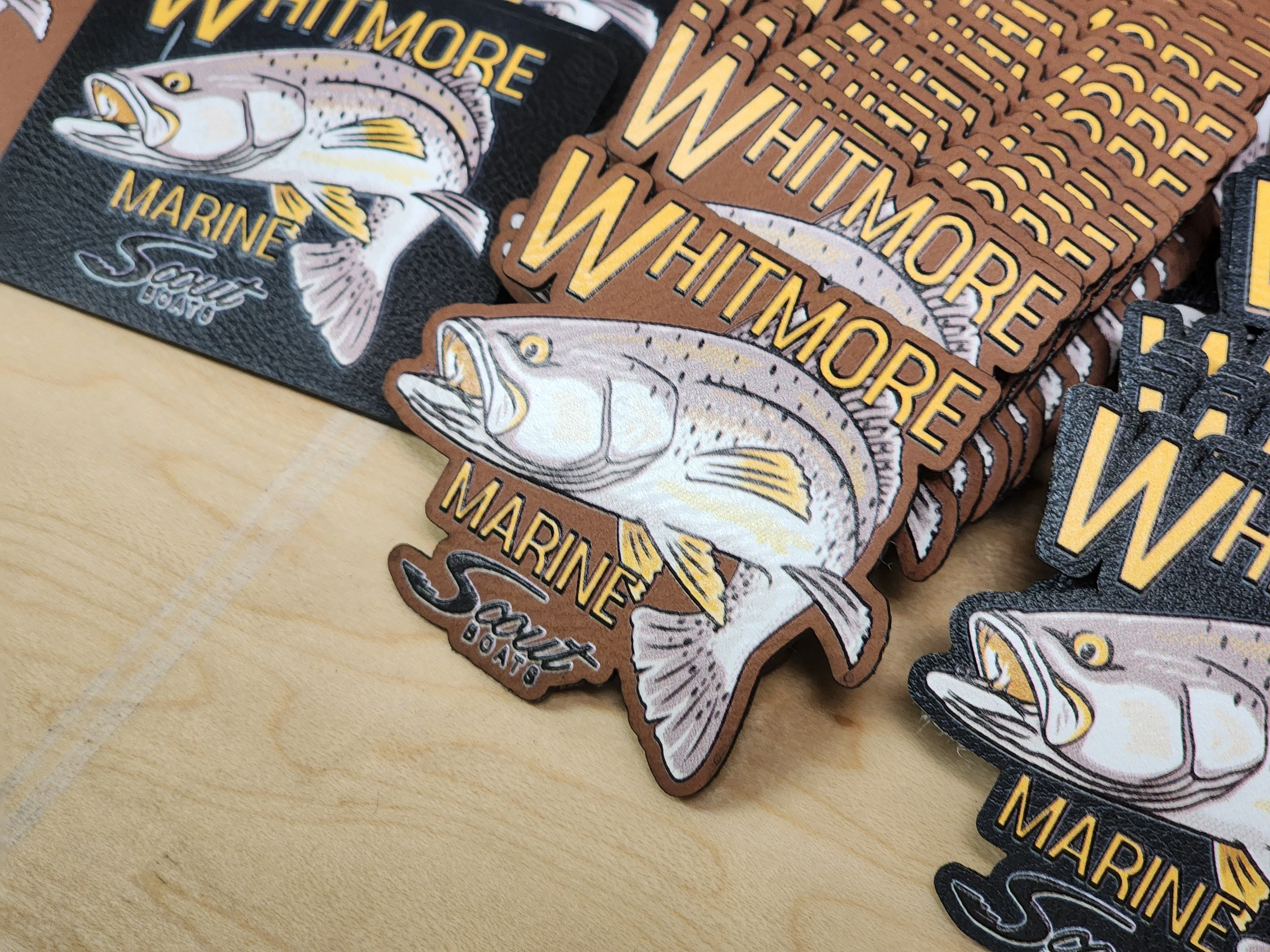 Custom UV Printed Leatherette Patches - Wholesale Packages - MR01 - Image 33