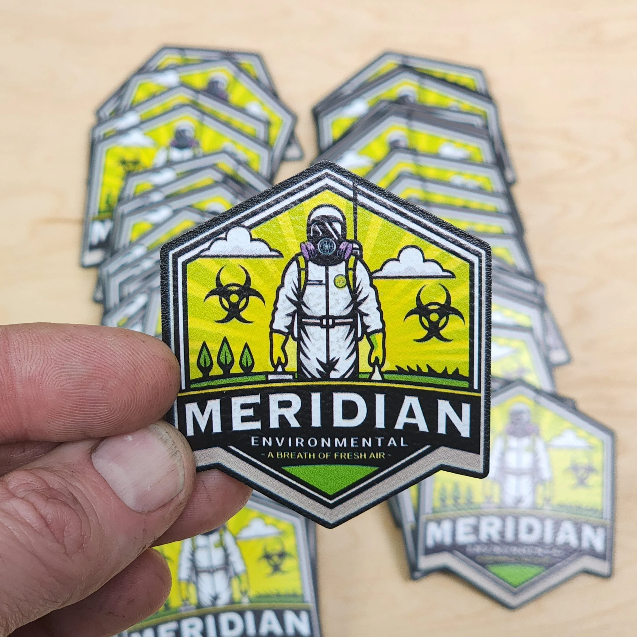 Custom UV Printed Leatherette Patches - Wholesale Packages - MR01 - Image 4