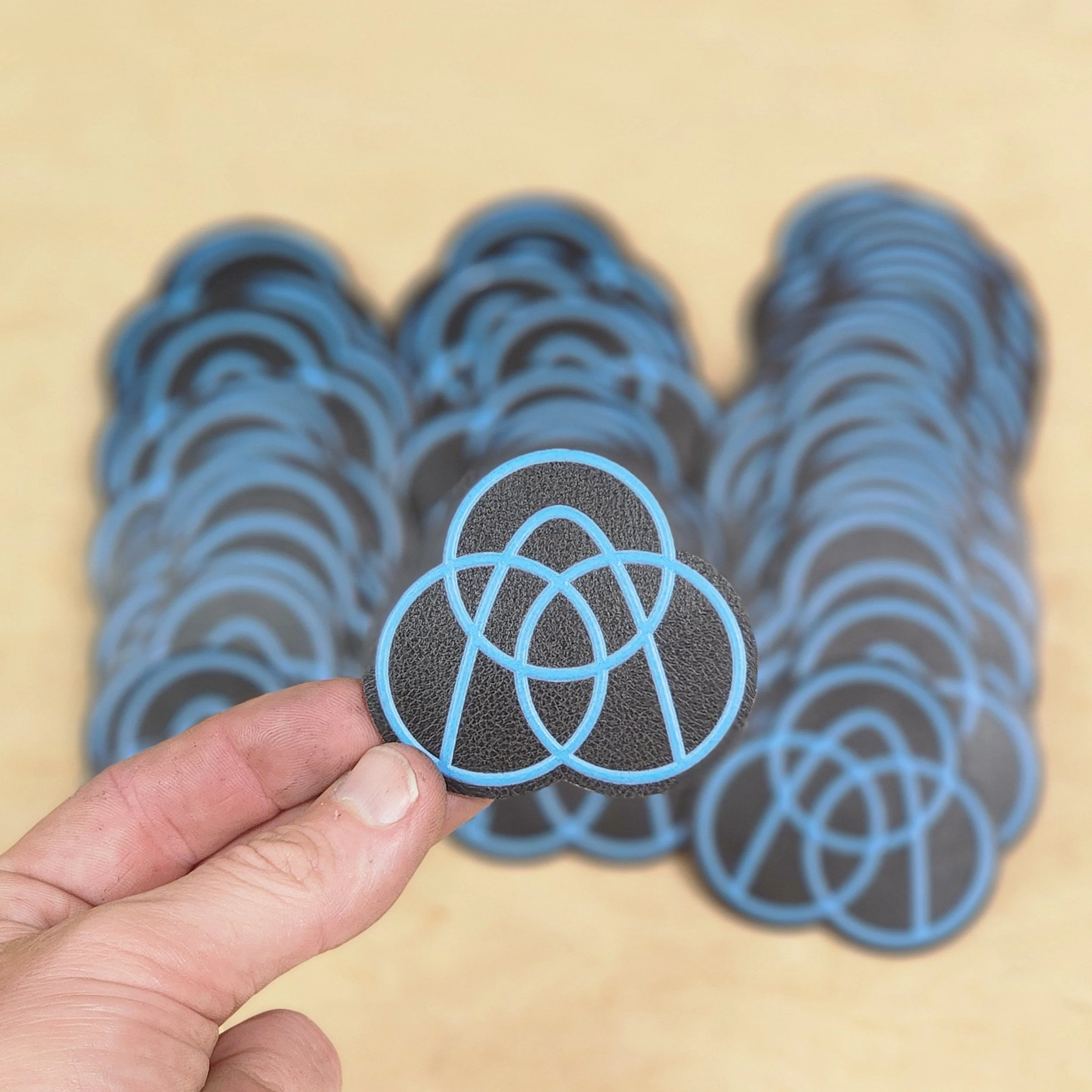 Custom UV Printed Leatherette Patches - Wholesale Packages - MR01 - Image 5