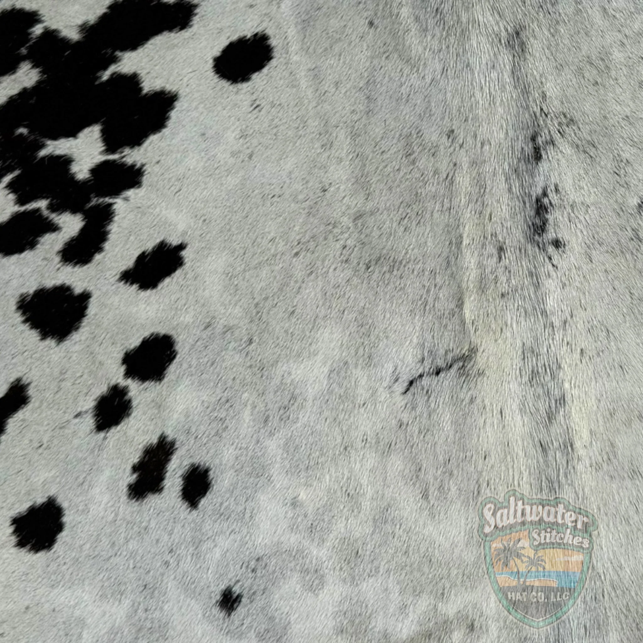 Dark Brown & White Cowhide Panel - Image 6