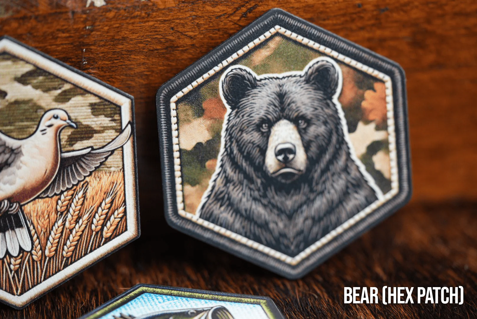 Die Cut UV Printed Patches: Fishing/Hunting Themed (2" & Larger) - Image 45