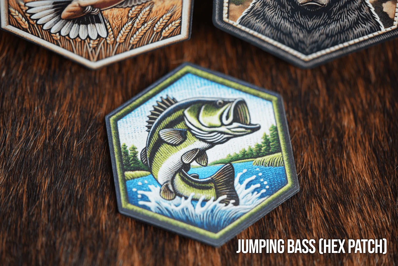 Die Cut UV Printed Patches: Fishing/Hunting Themed (2" & Larger) - Image 46