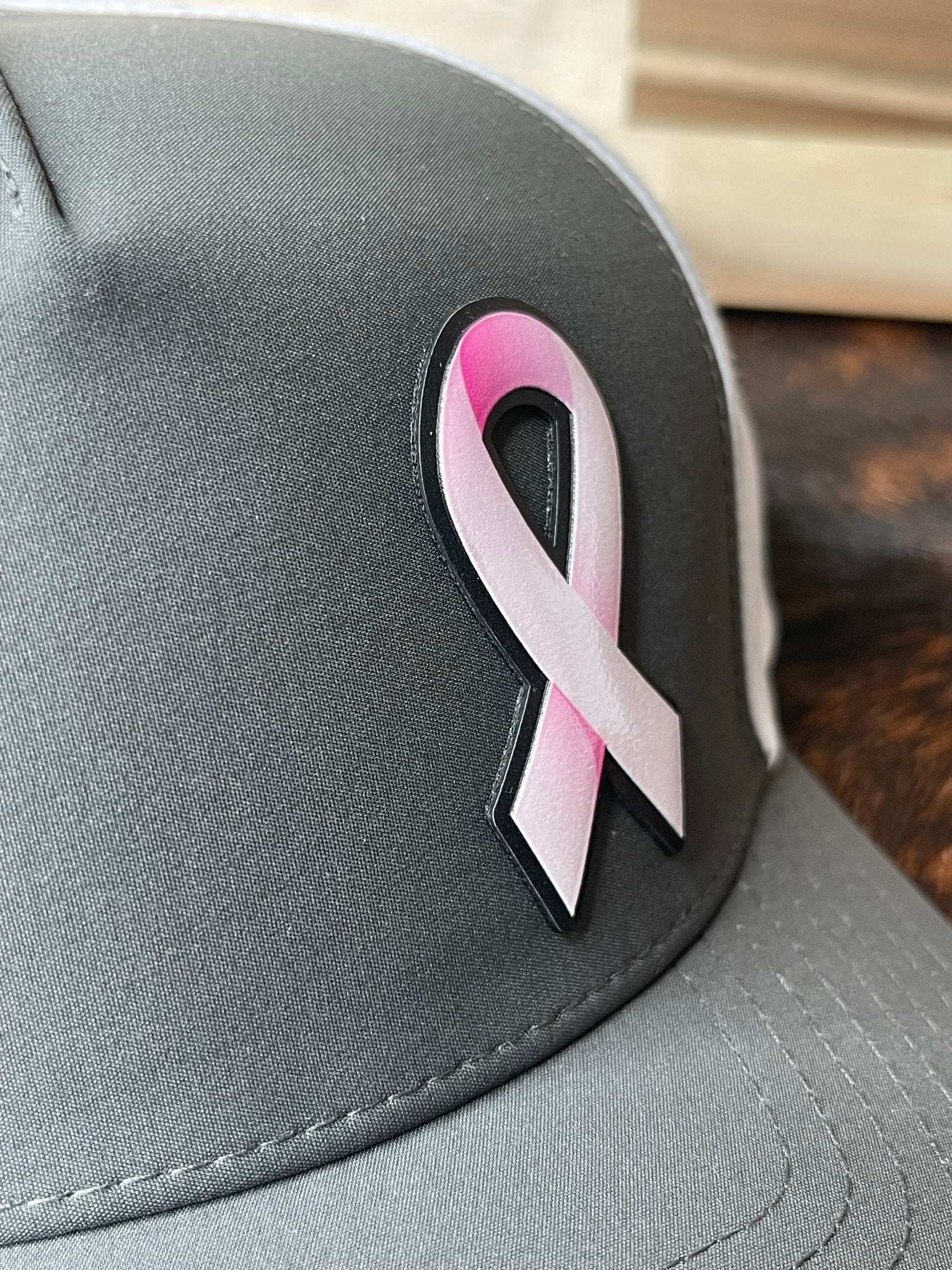 Die Cut UV Printed Texture Build Awareness Ribbon - Image 4